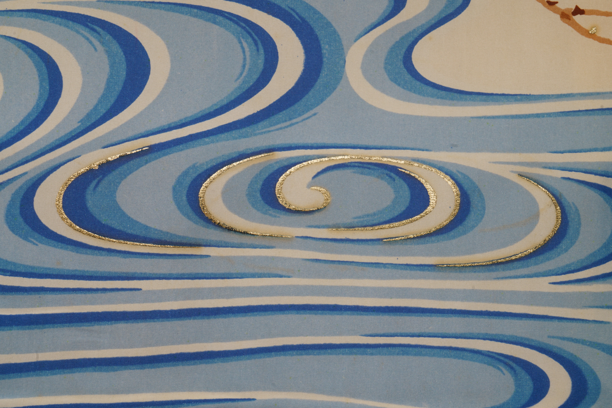 Boys' 1870 Antique Handwoven Silk Ceremonial Crested Miyamairi Infant Kimono