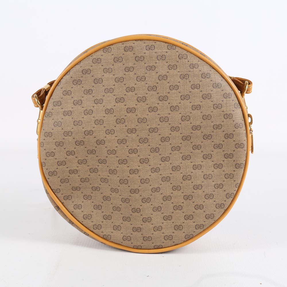 Gucci Monogrammed Coated Canvas Canteen Crossbody