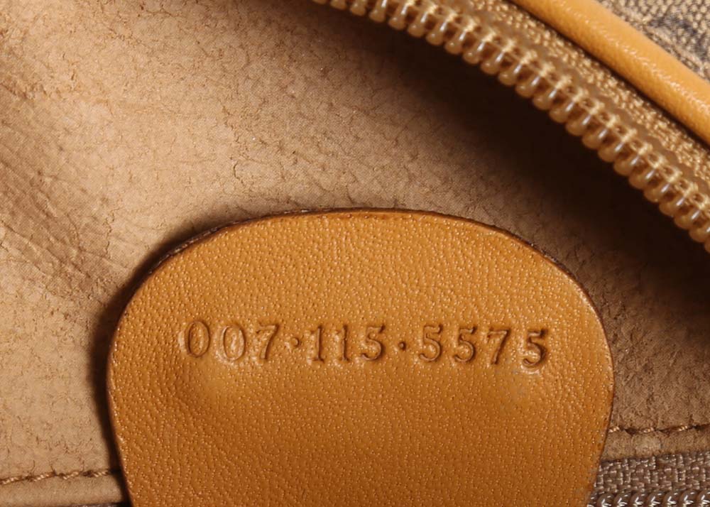 Gucci Monogrammed Coated Canvas Canteen Crossbody