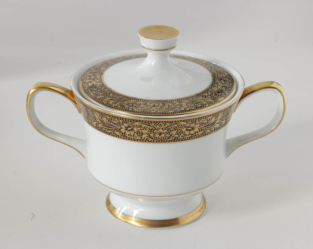 Sango China "Hampton" Porcelain Dinner Service