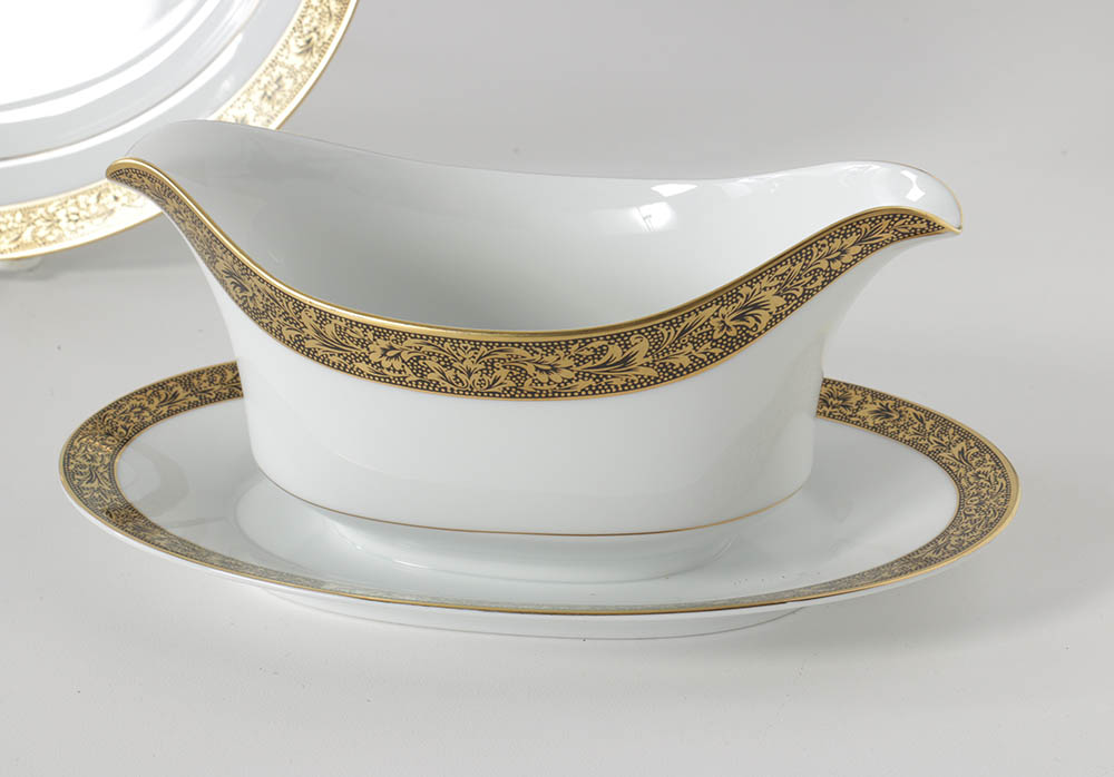 Sango China "Hampton" Porcelain Dinner Service