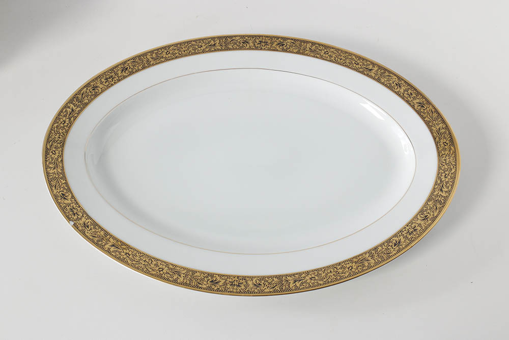 Sango China "Hampton" Porcelain Dinner Service