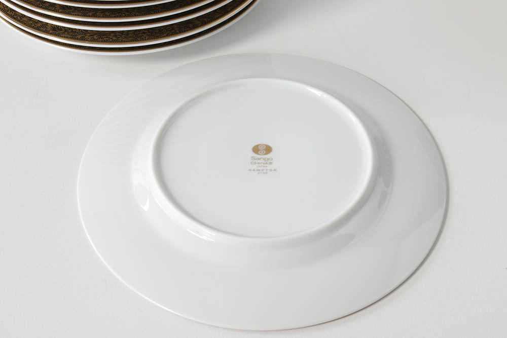 Sango China "Hampton" Porcelain Dinner Service