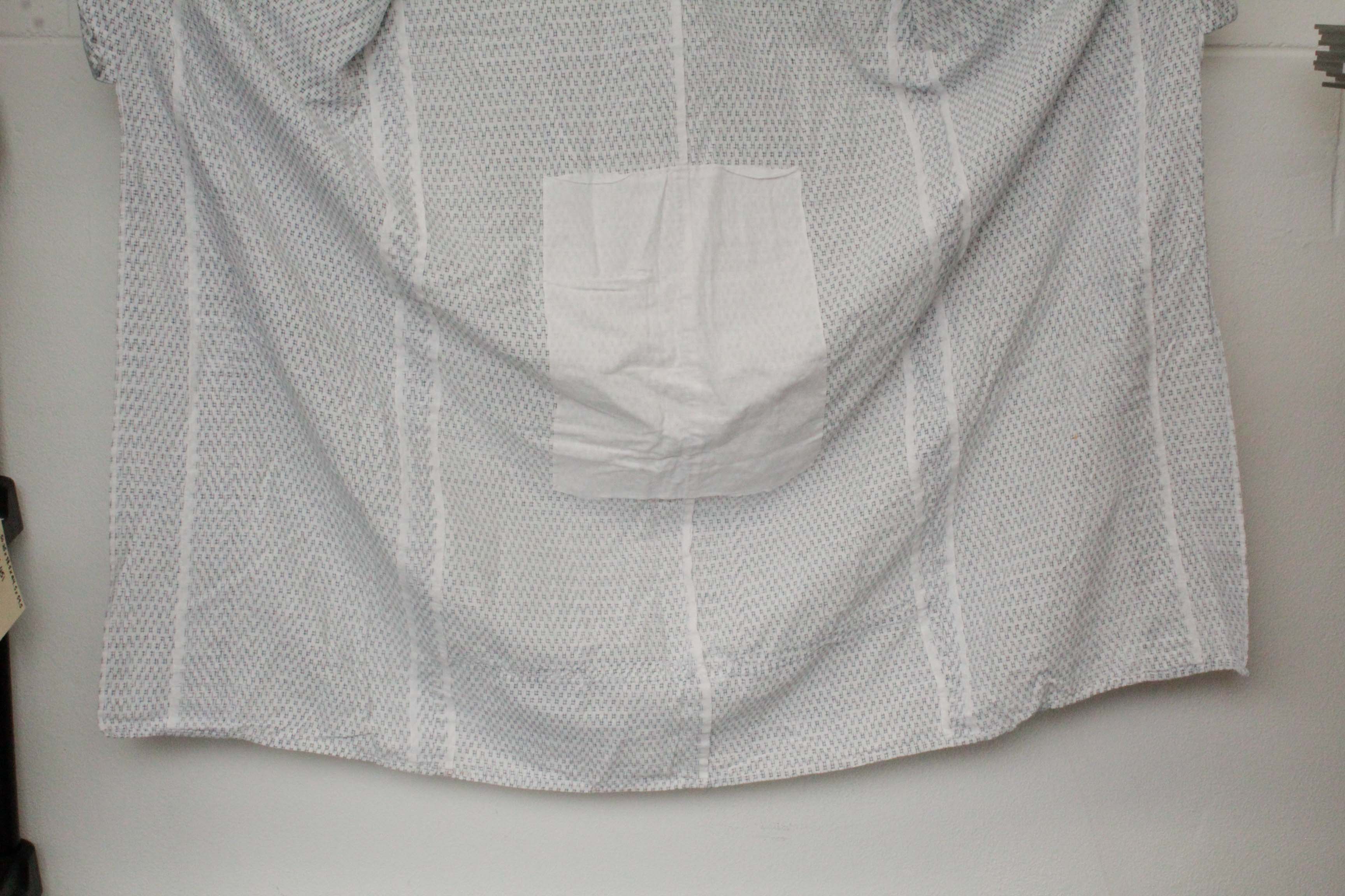 Men's Circa 1900s Antique Handwoven Cotton Kasuri Kimono