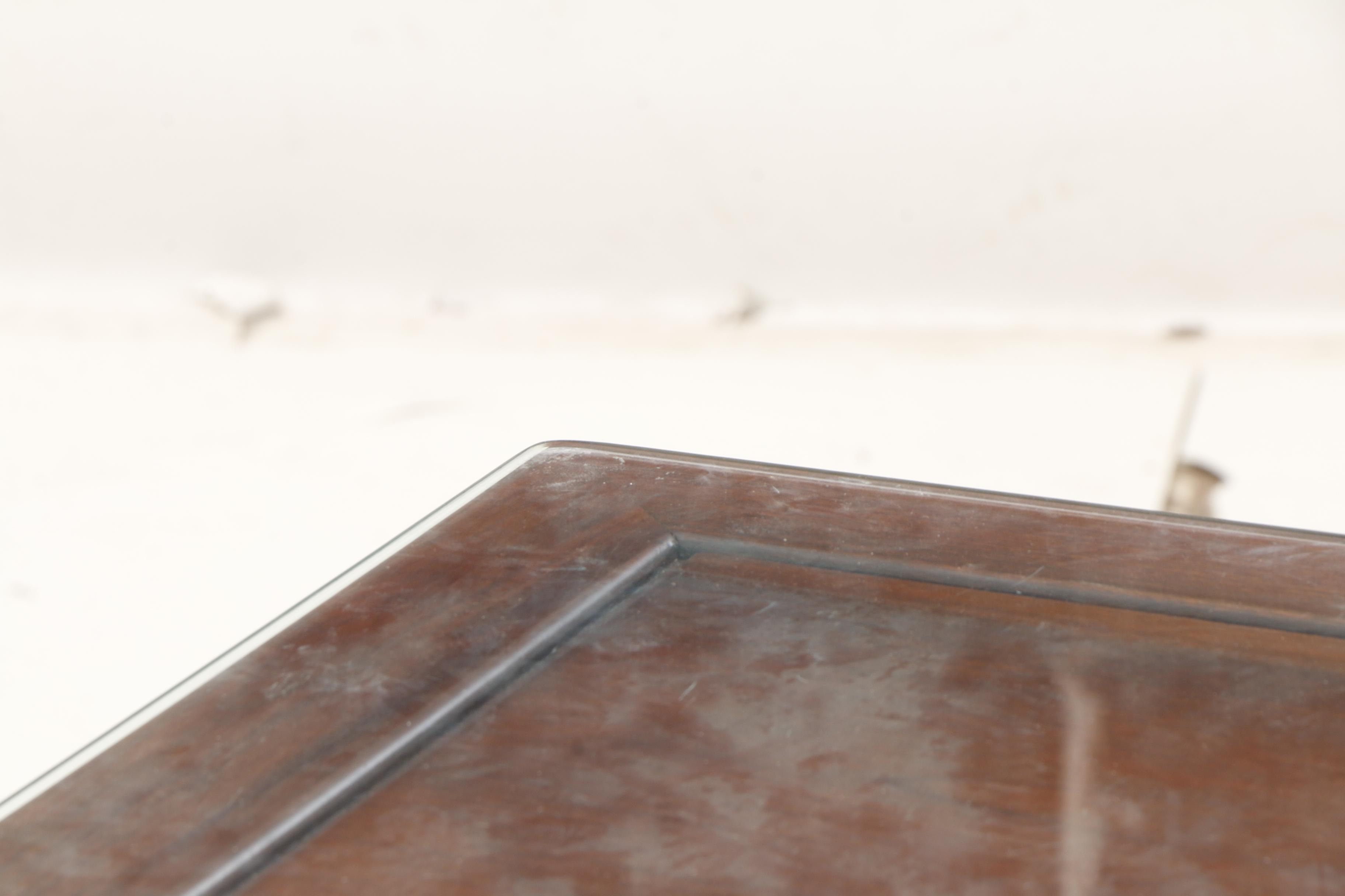 Chinese Style Carved Walnut Sideboard, 20th Century