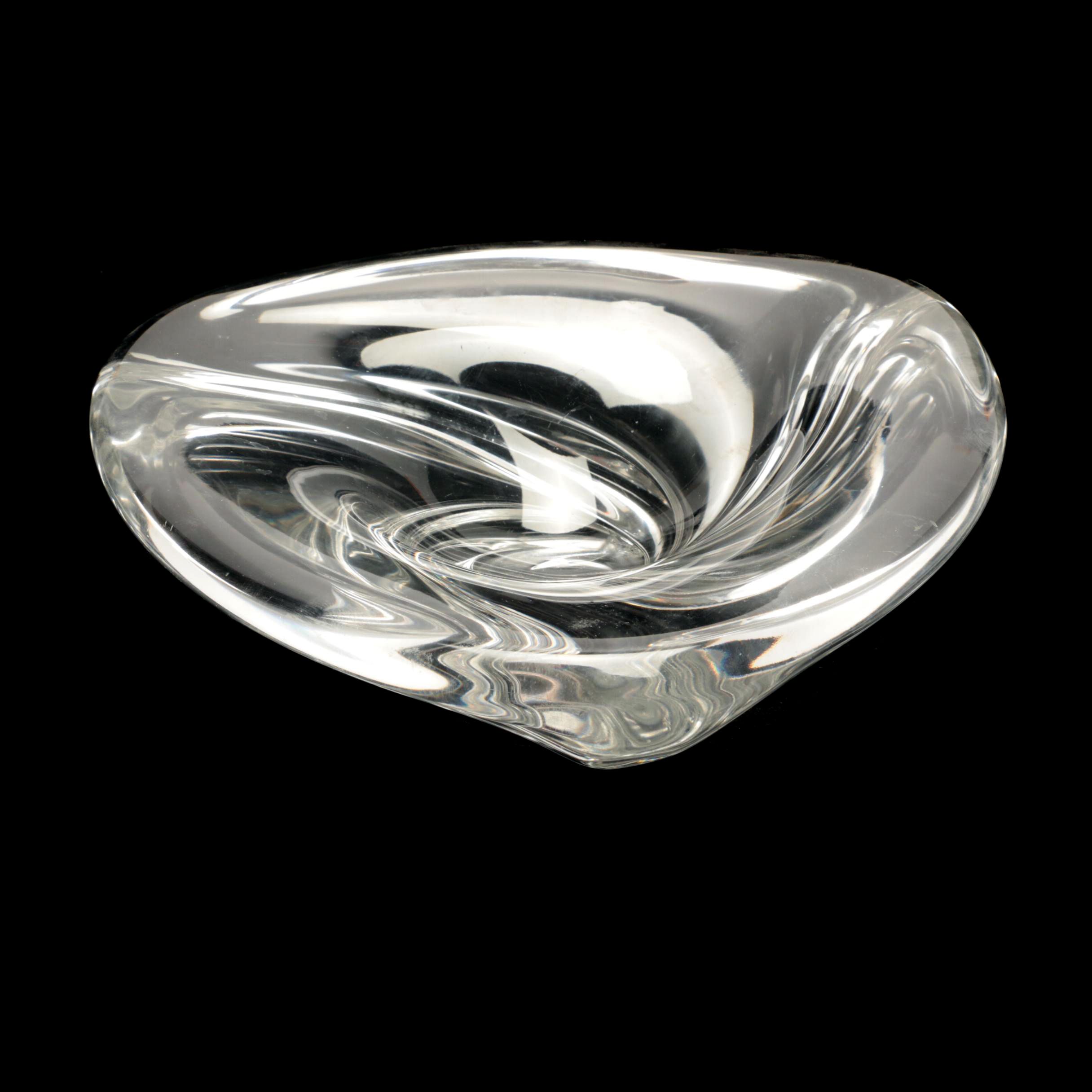 Val St. Lambert Crystal Bowl