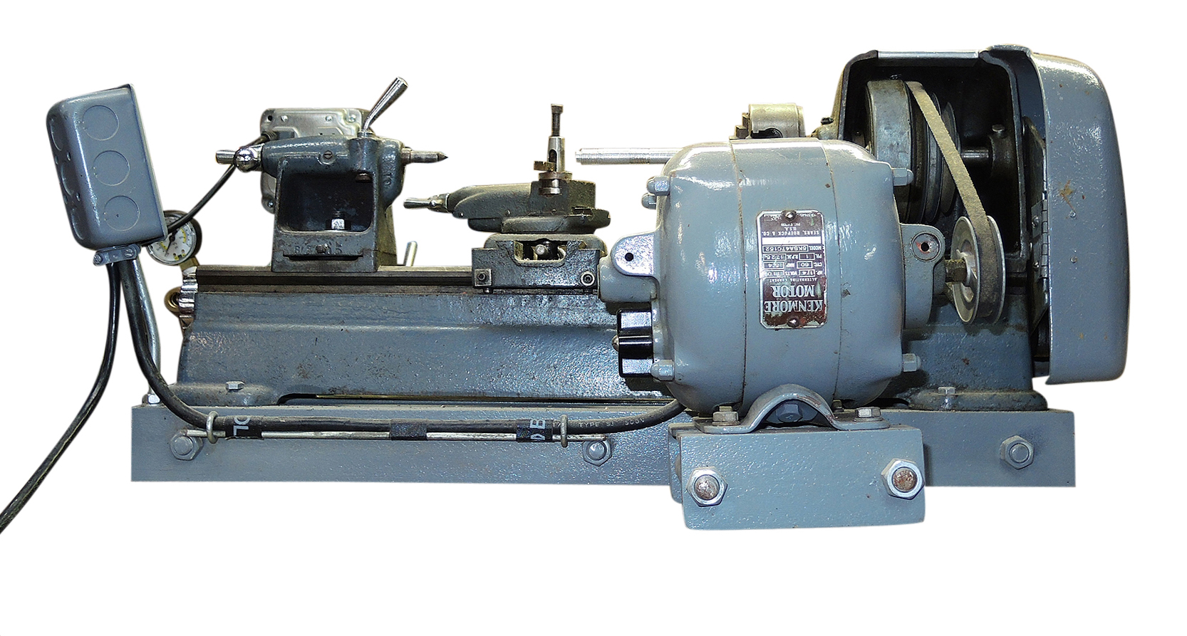 Vintage Sears Roebuck & Co. Craftsman Machinist Lathe