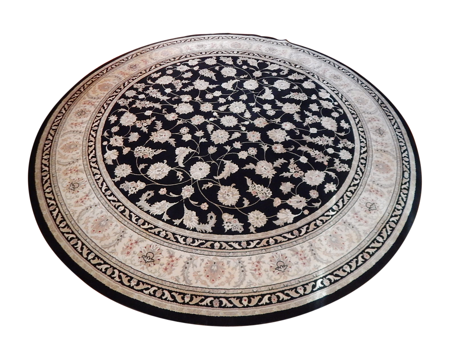 Karastan Round Persian Renaissance "Kashan" Area Rug