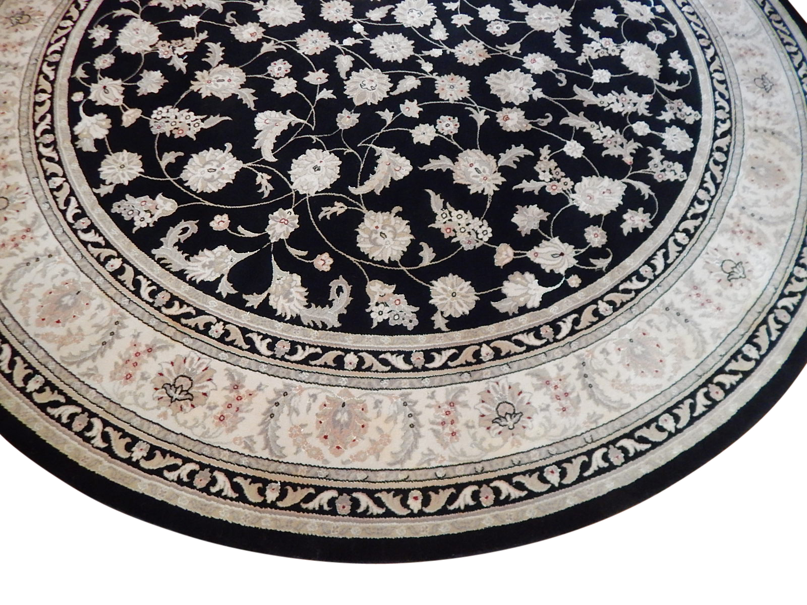 Karastan Round Persian Renaissance "Kashan" Area Rug