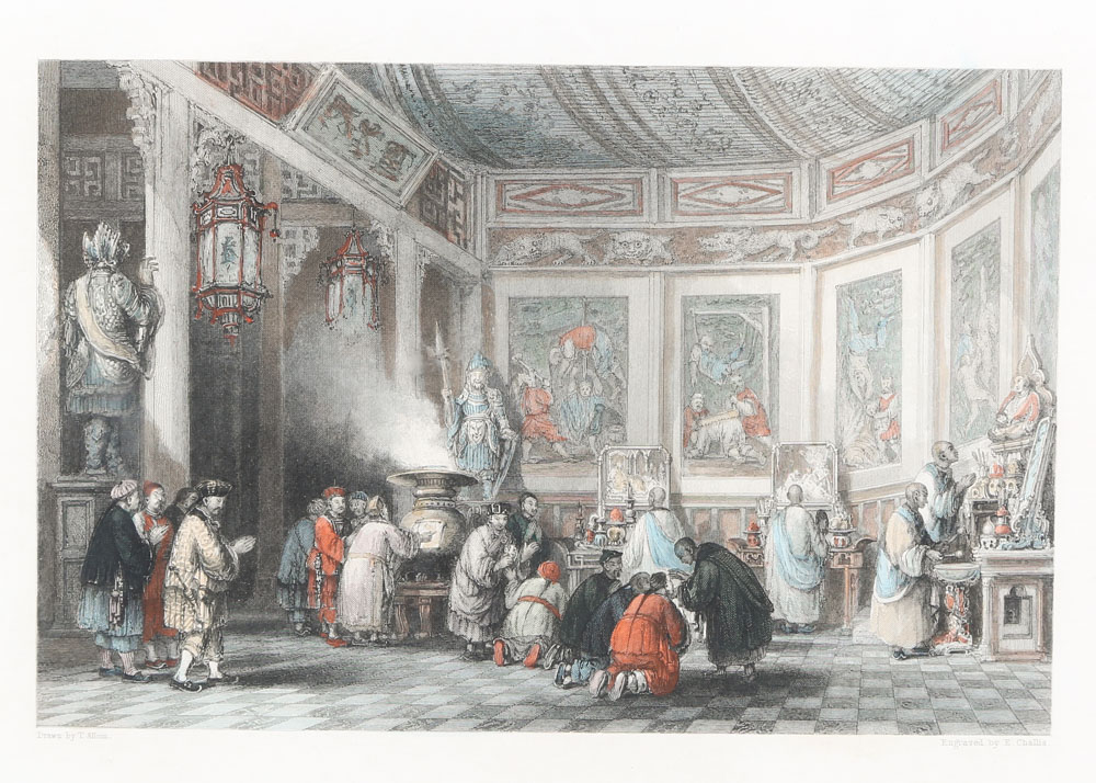 Hand-Colored Engravings after Thomas Allom from "China Illustrated"