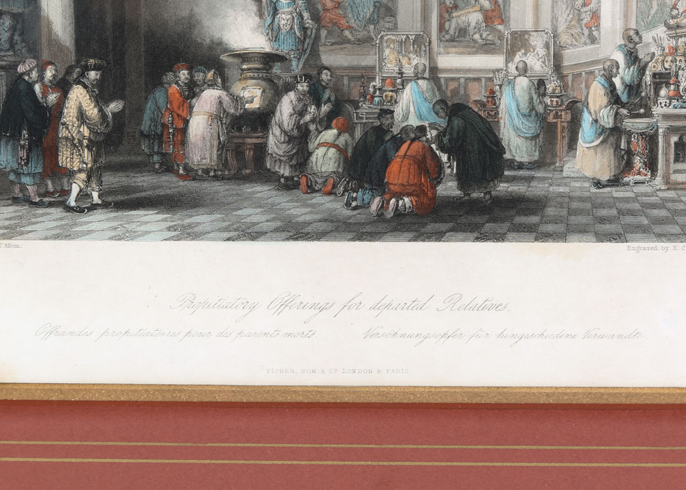 Hand-Colored Engravings after Thomas Allom from "China Illustrated"