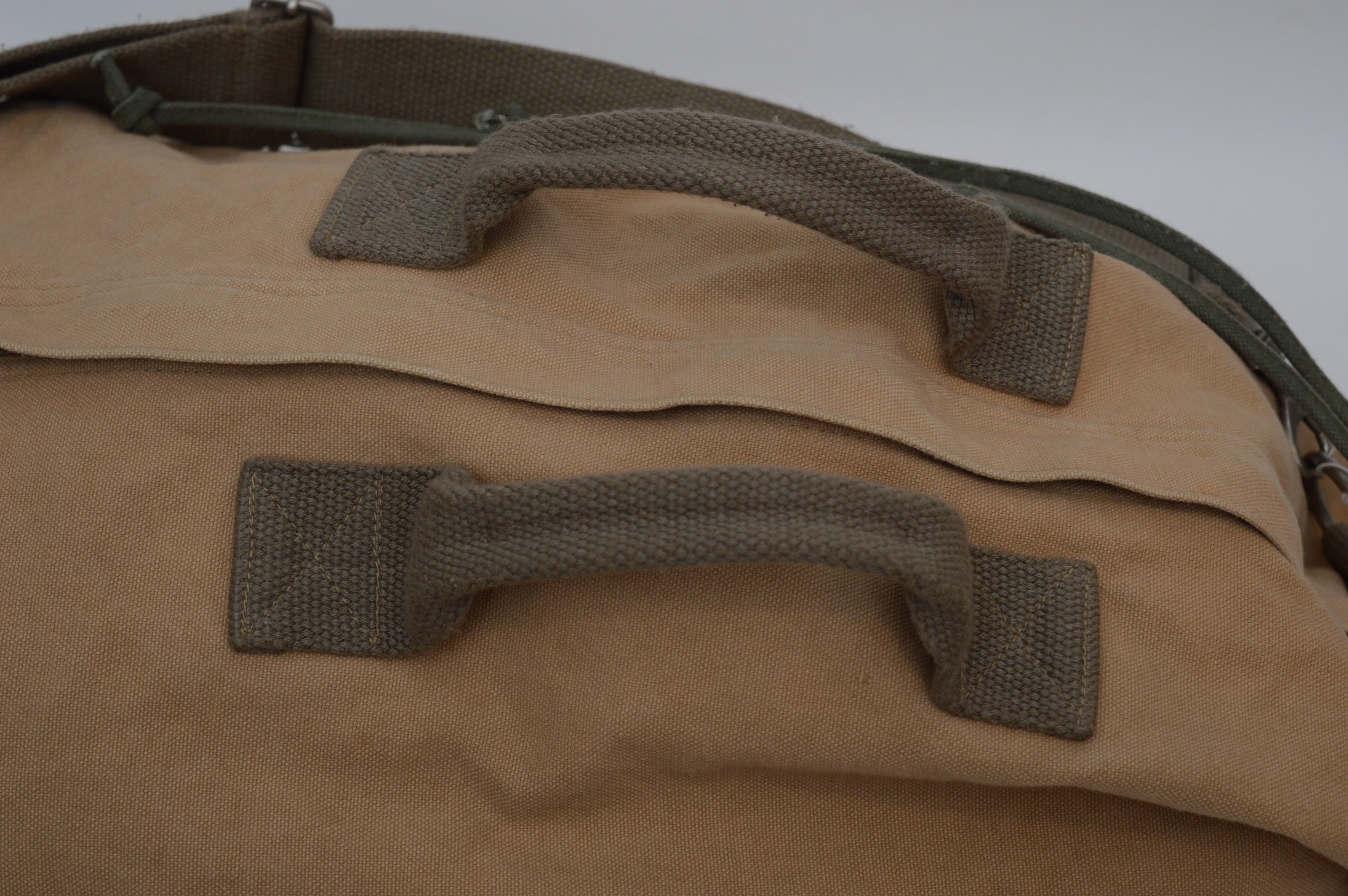 Vintage Abercrombie & Fitch Co. Canvas Duffle Bag