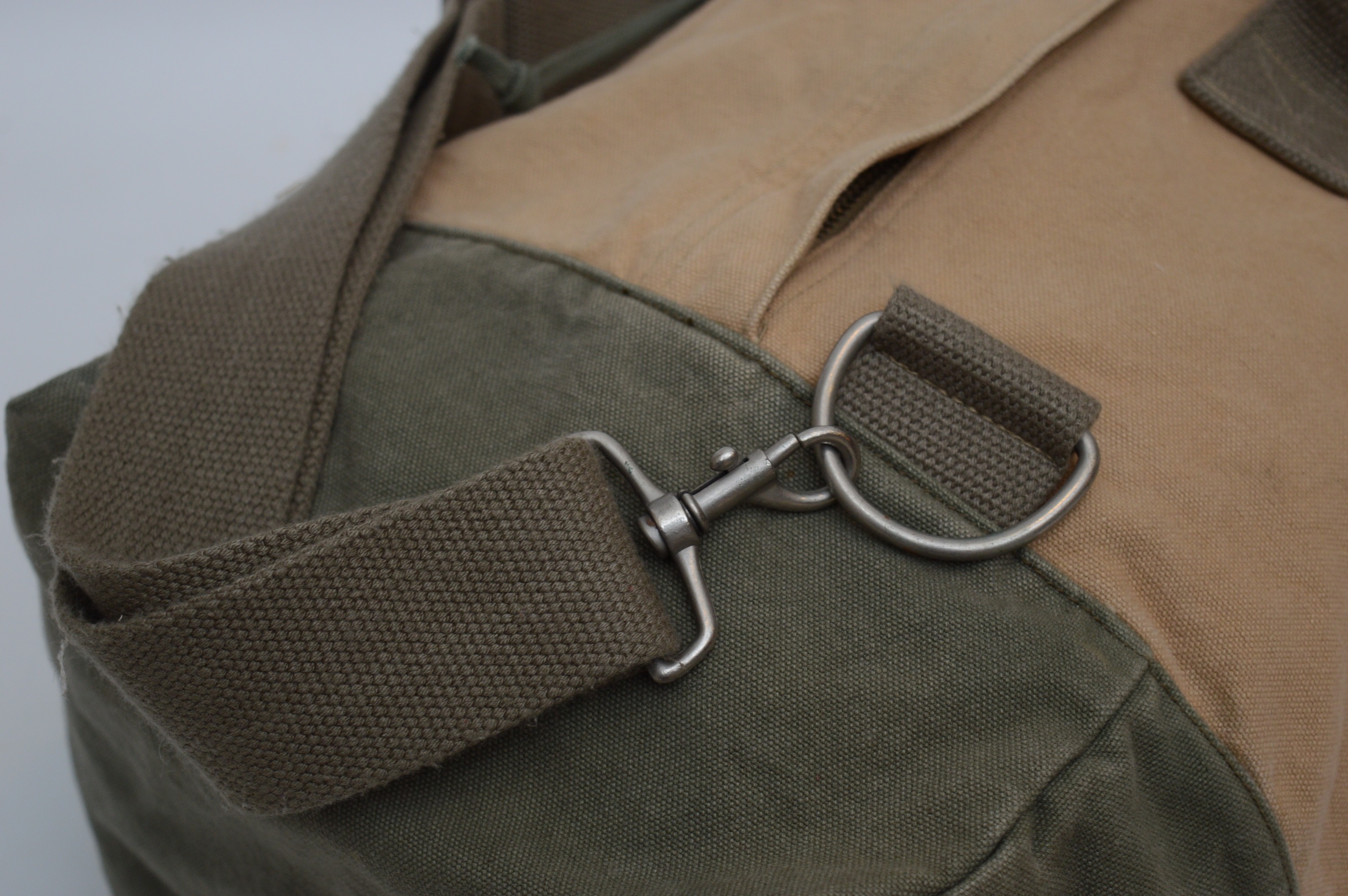 Vintage Abercrombie & Fitch Co. Canvas Duffle Bag