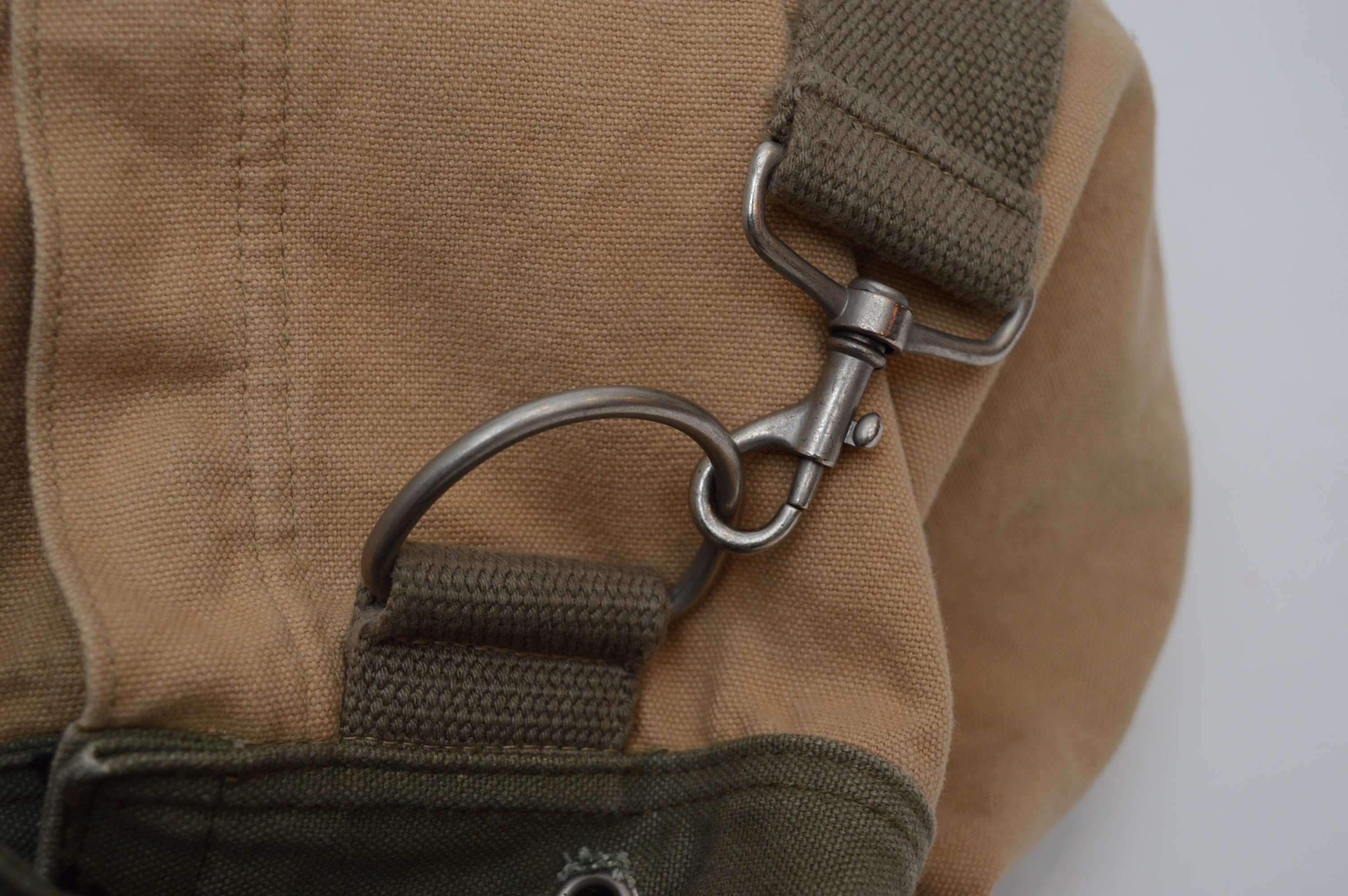 Vintage Abercrombie & Fitch Co. Canvas Duffle Bag