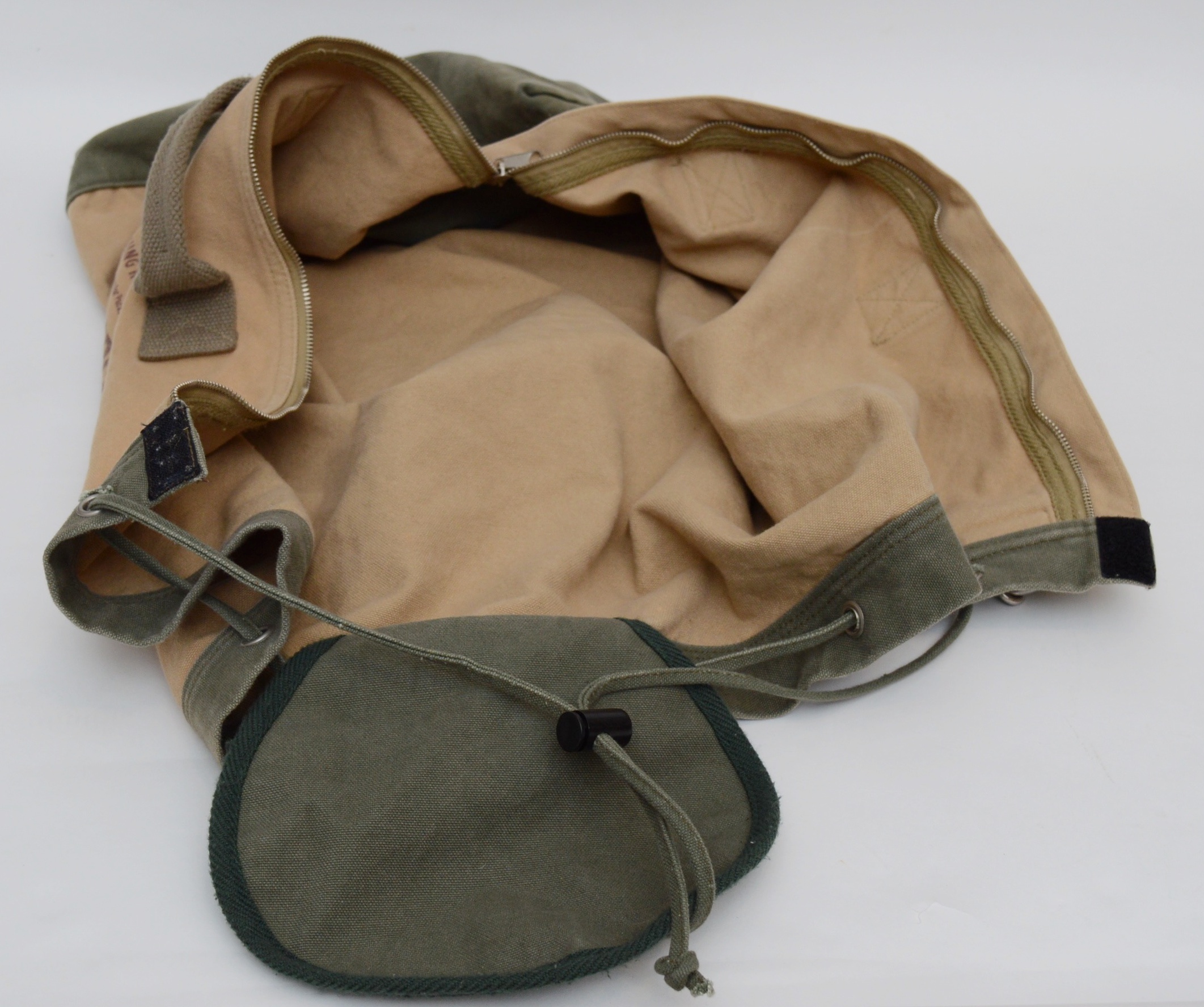Vintage Abercrombie & Fitch Co. Canvas Duffle Bag