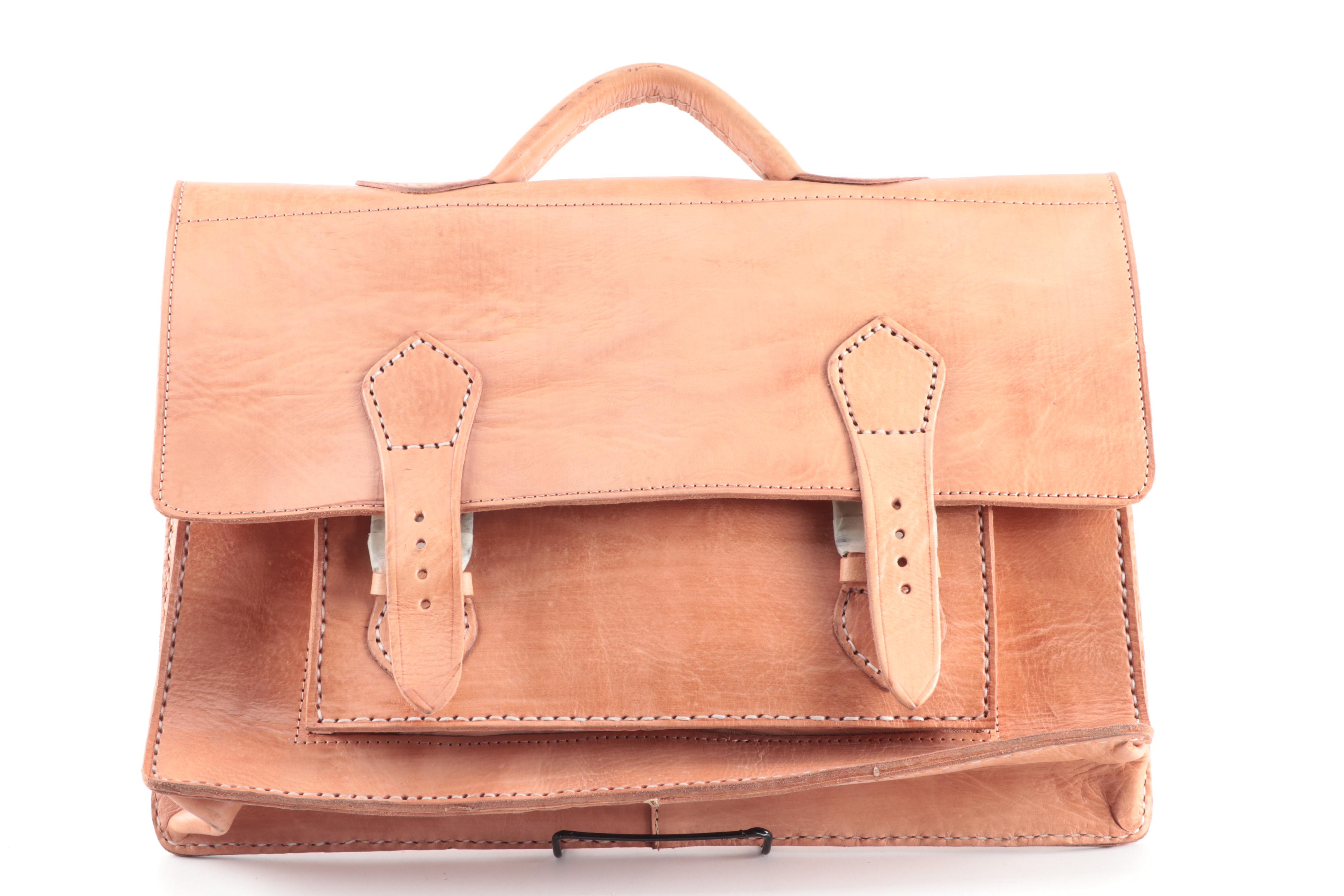Vintage Inspired Leather Briefcases and Attaché Case