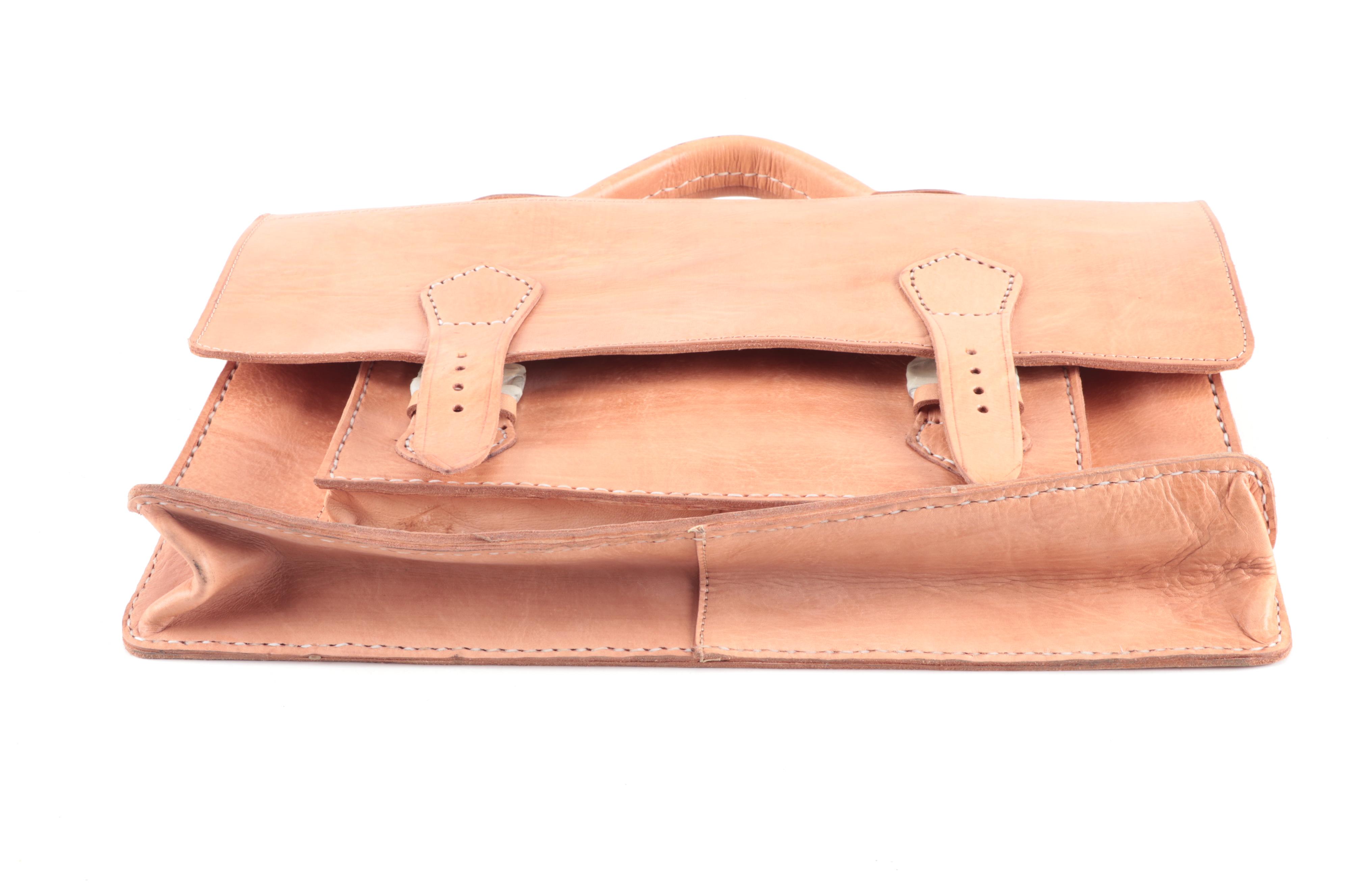 Vintage Inspired Leather Briefcases and Attaché Case