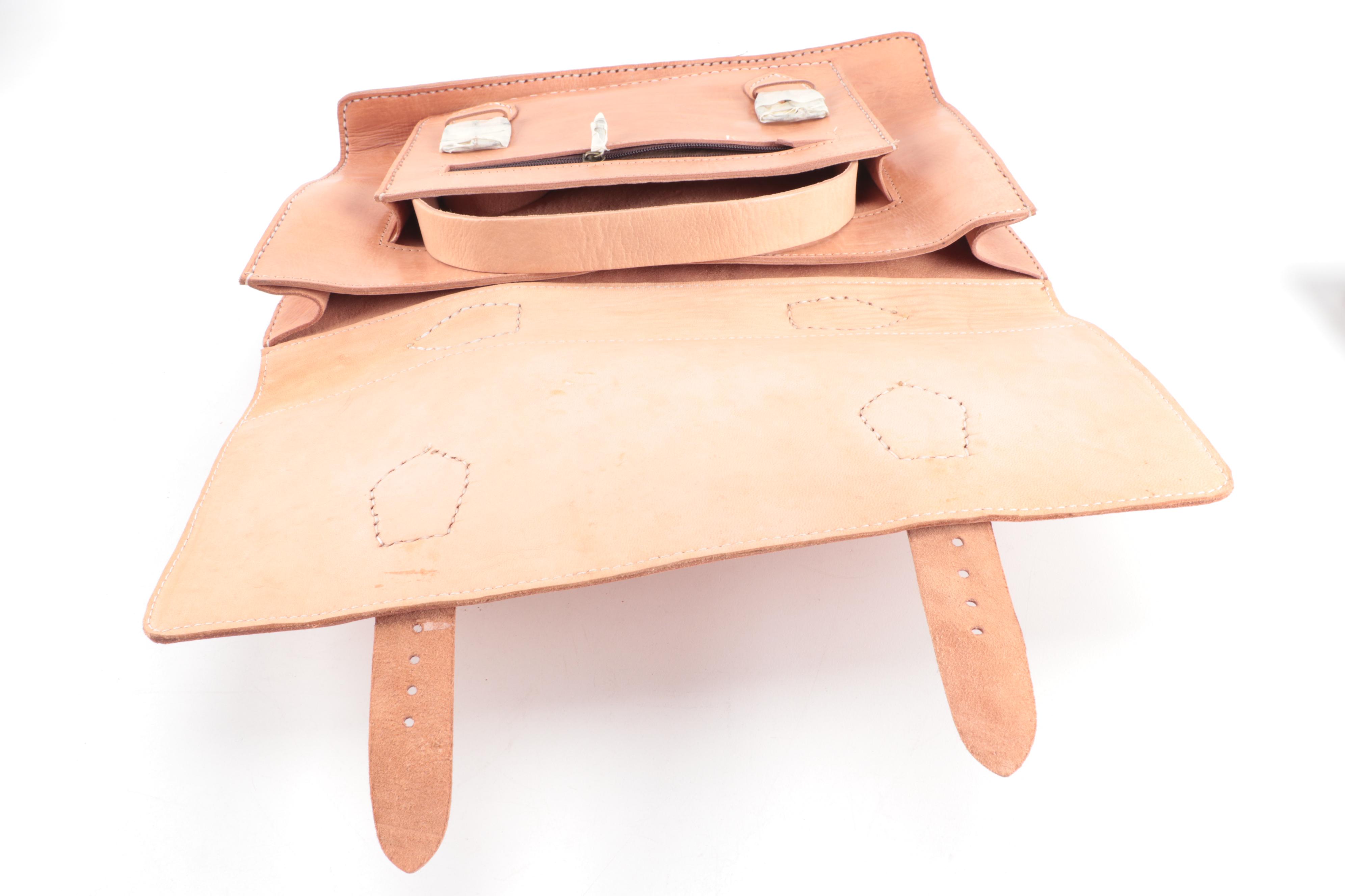 Vintage Inspired Leather Briefcases and Attaché Case