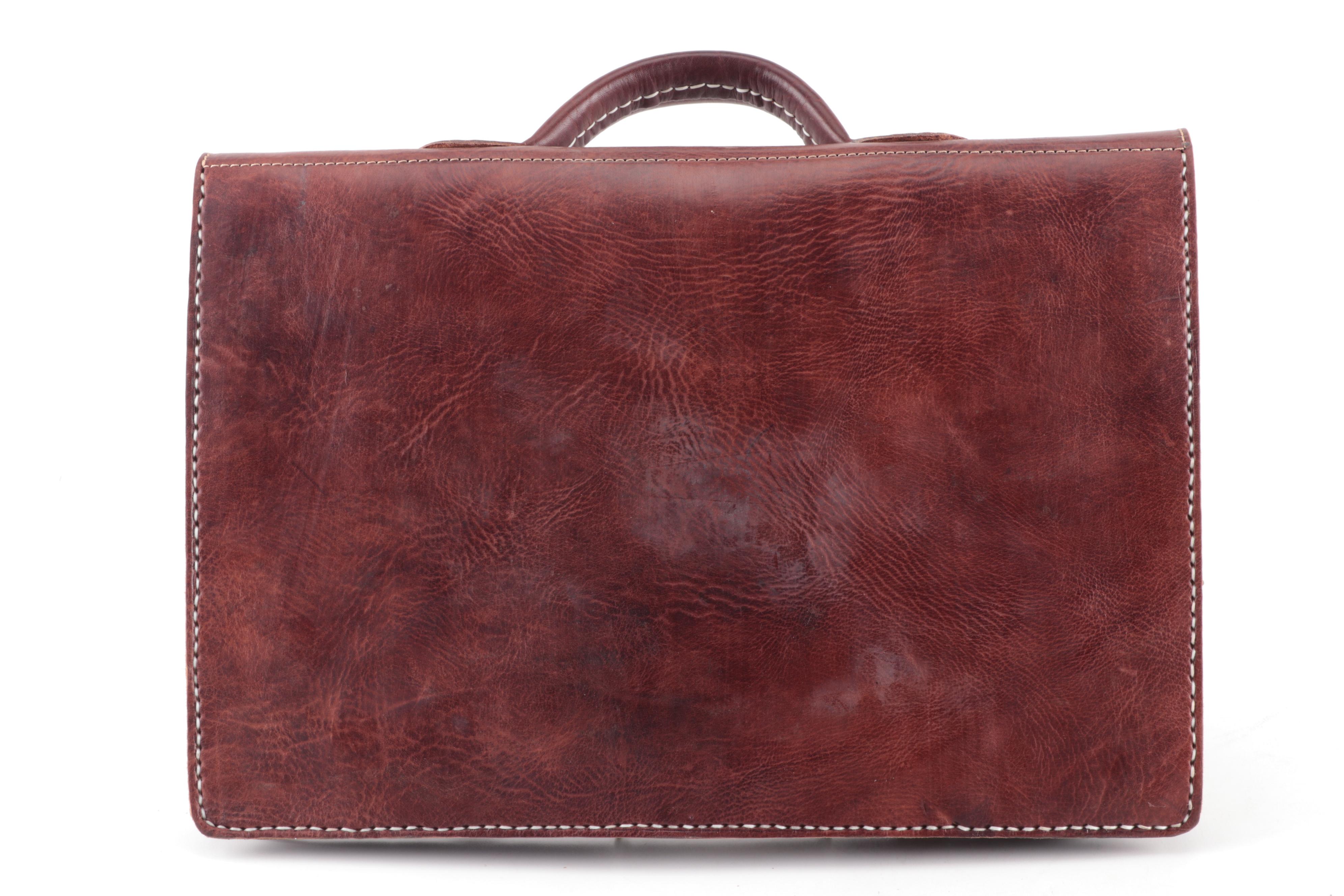 Vintage Inspired Leather Briefcases and Attaché Case