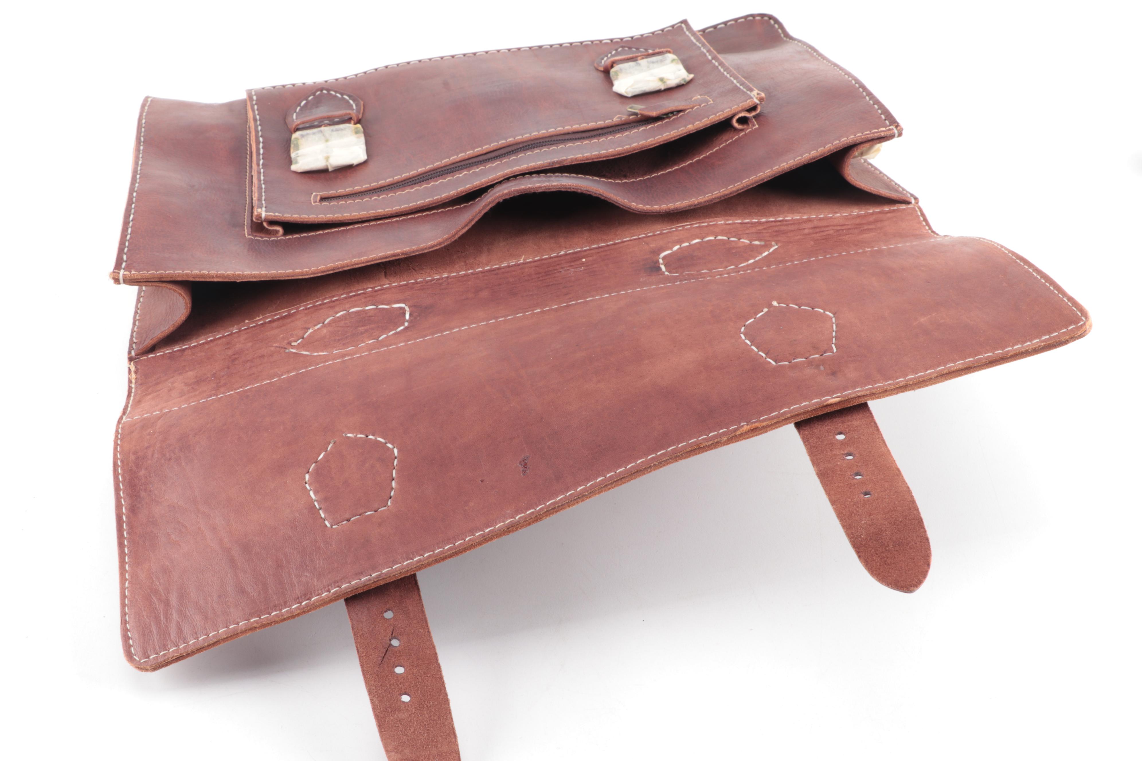 Vintage Inspired Leather Briefcases and Attaché Case