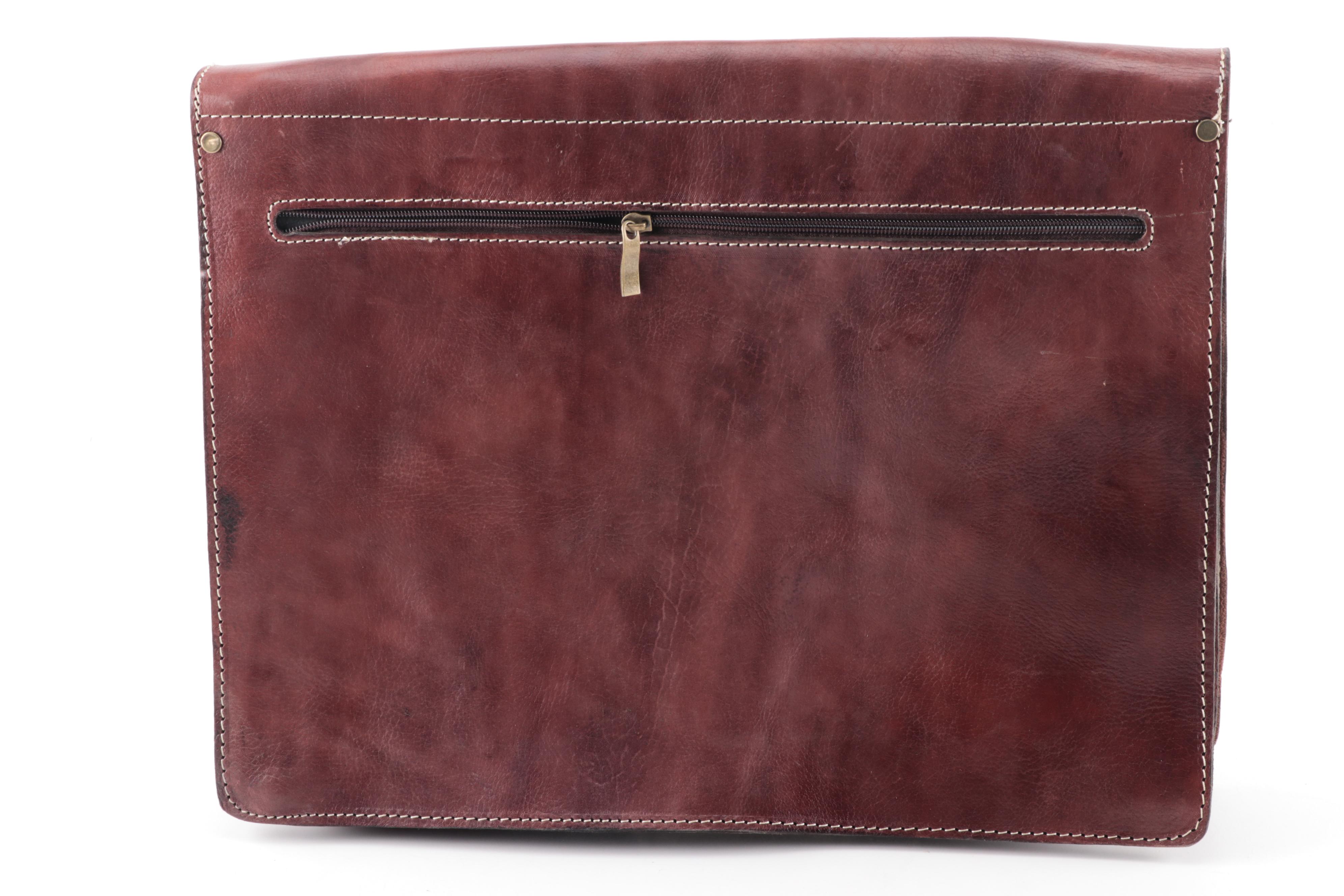 Vintage Inspired Leather Briefcases and Attaché Case