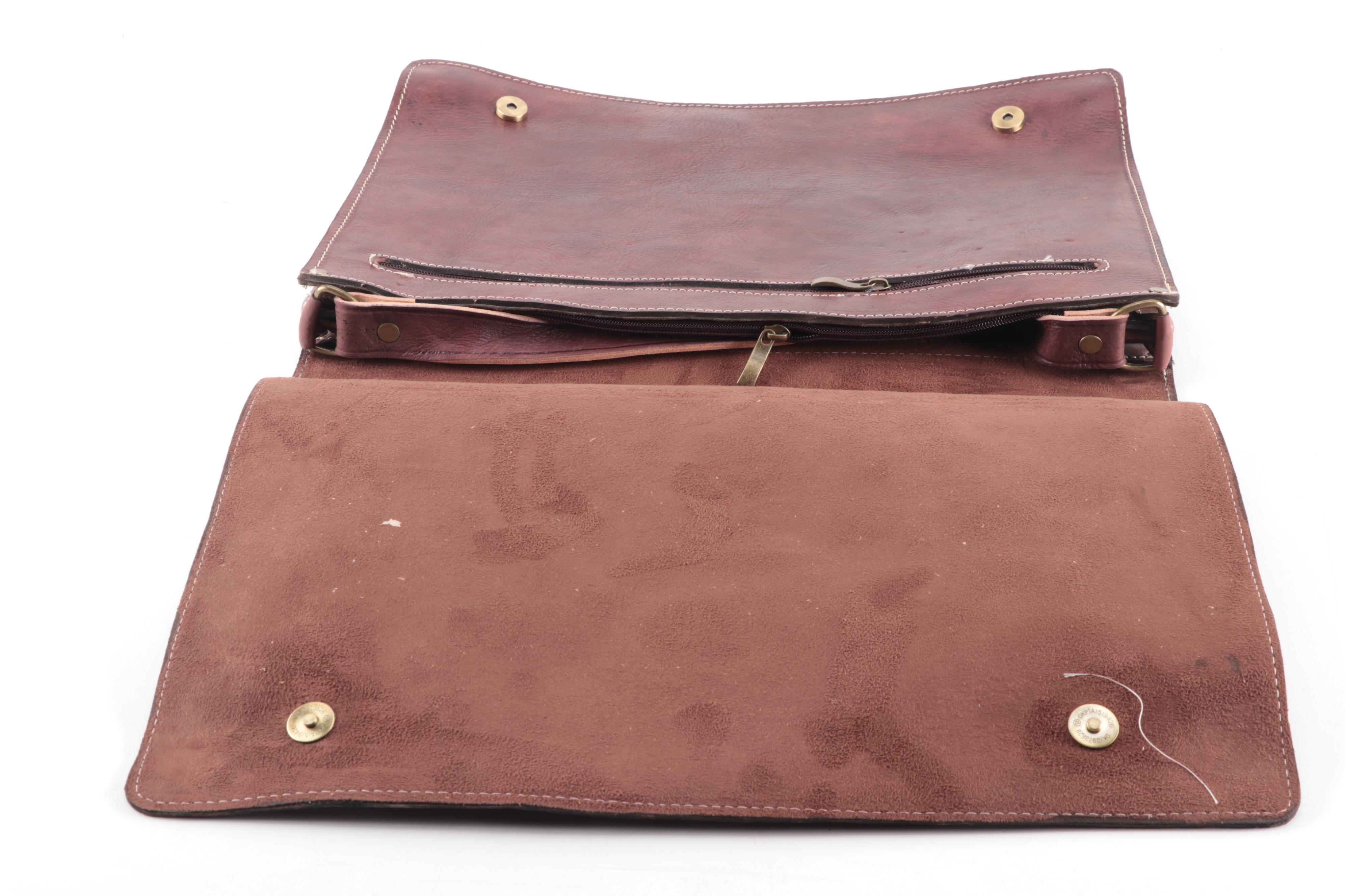Vintage Inspired Leather Briefcases and Attaché Case