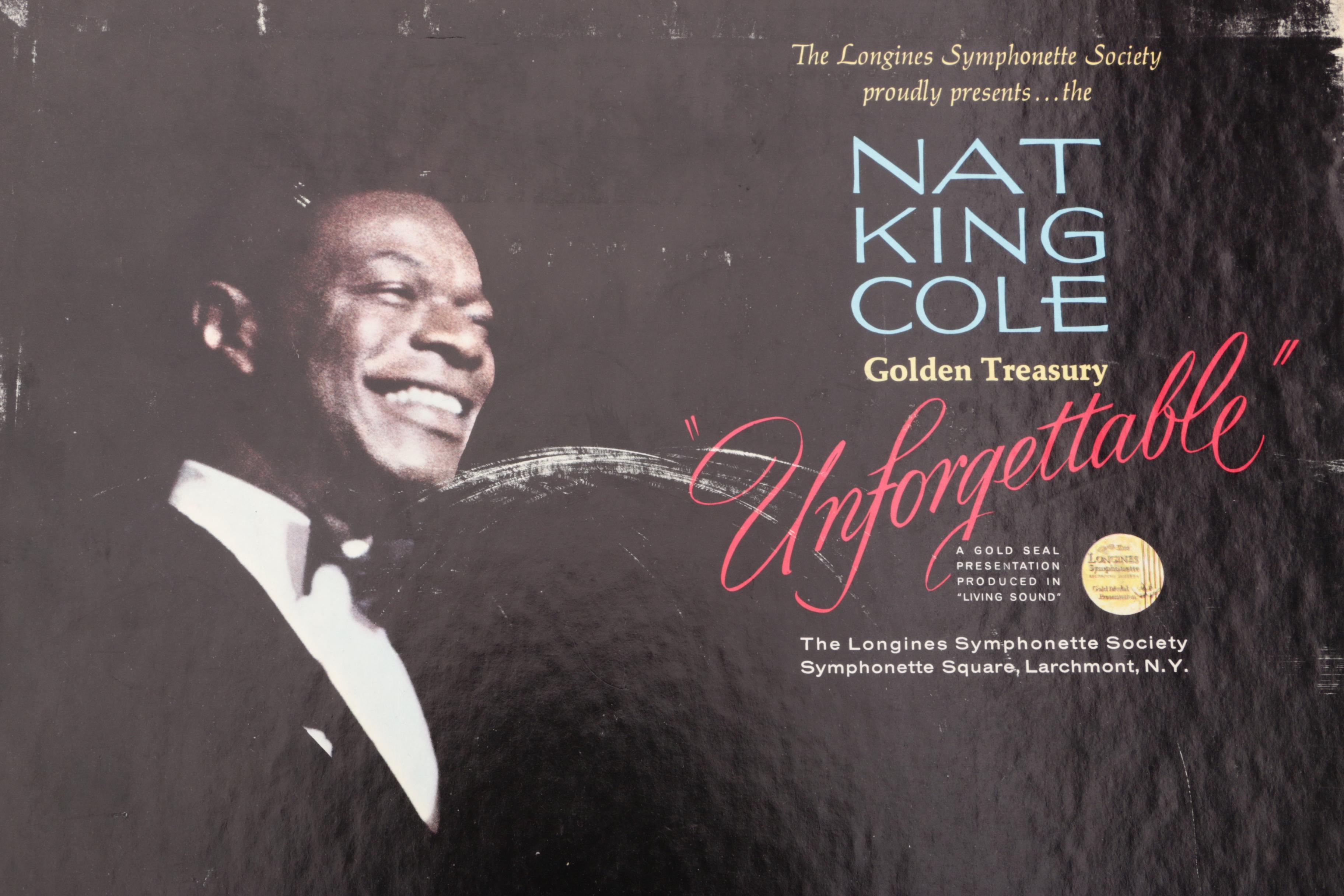 Nat King Cole "Unforgettable" and Other Vintage Record Compilations