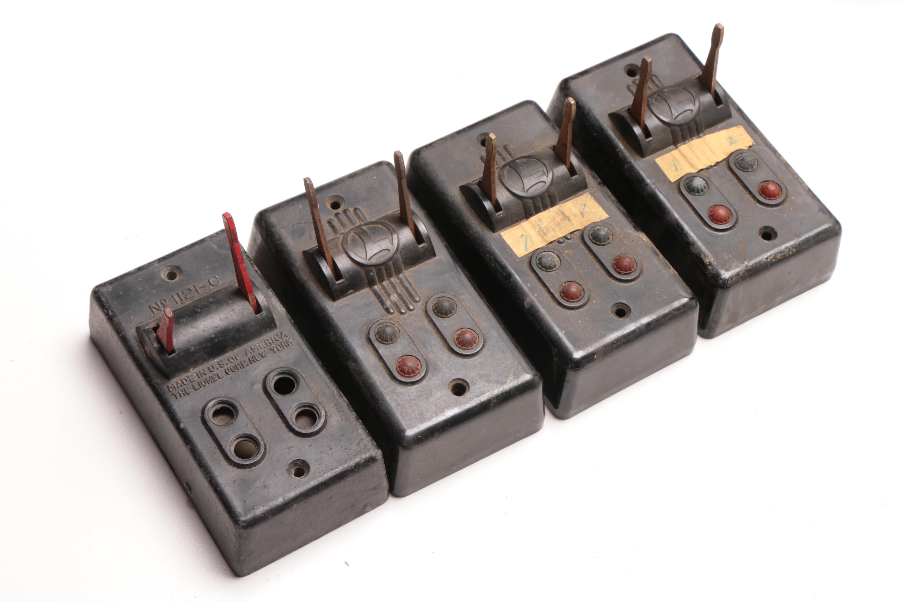 Model Train Transformers Including Louis Marx, American Flyer and Lionel