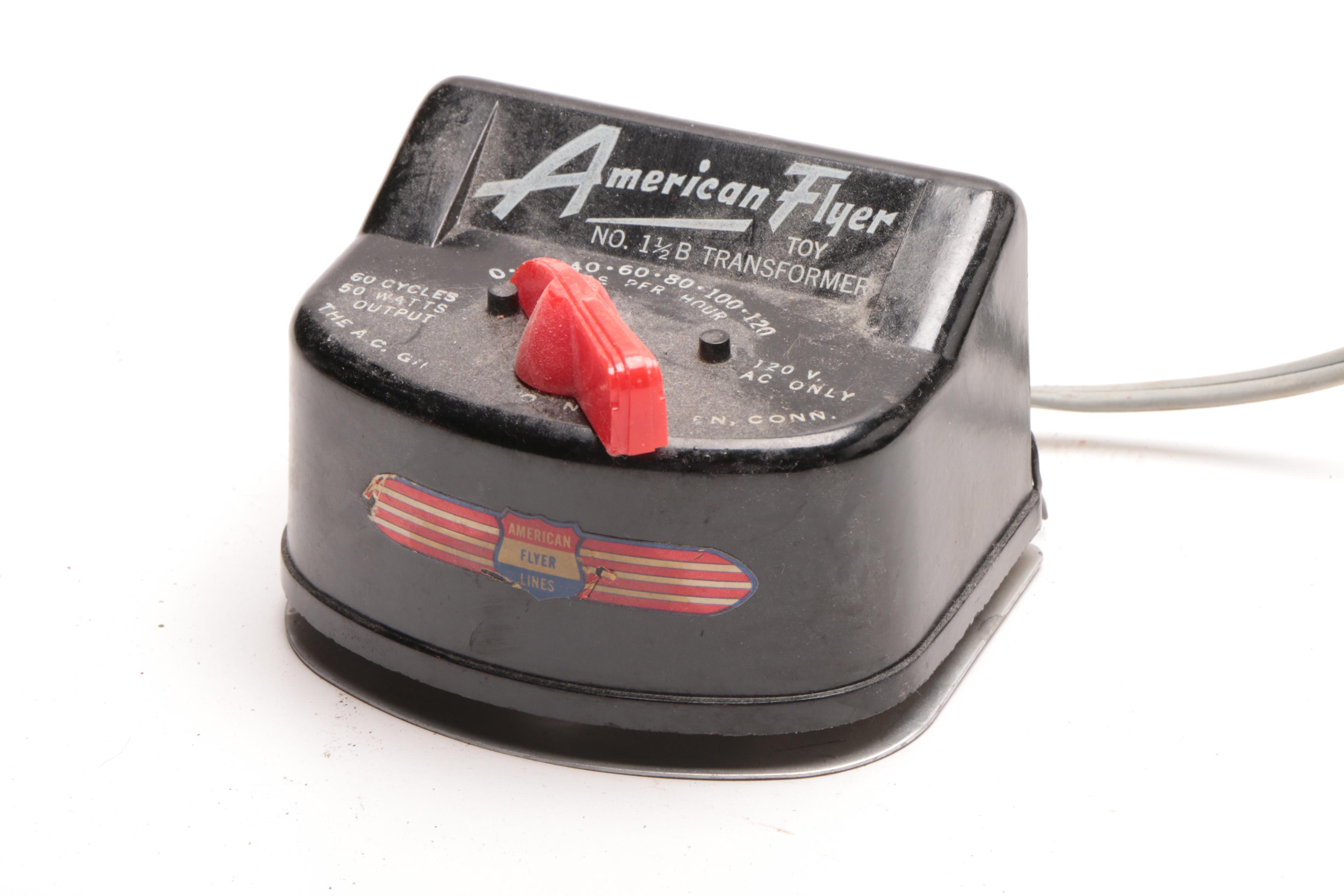 Model Train Transformers Including Louis Marx, American Flyer and Lionel