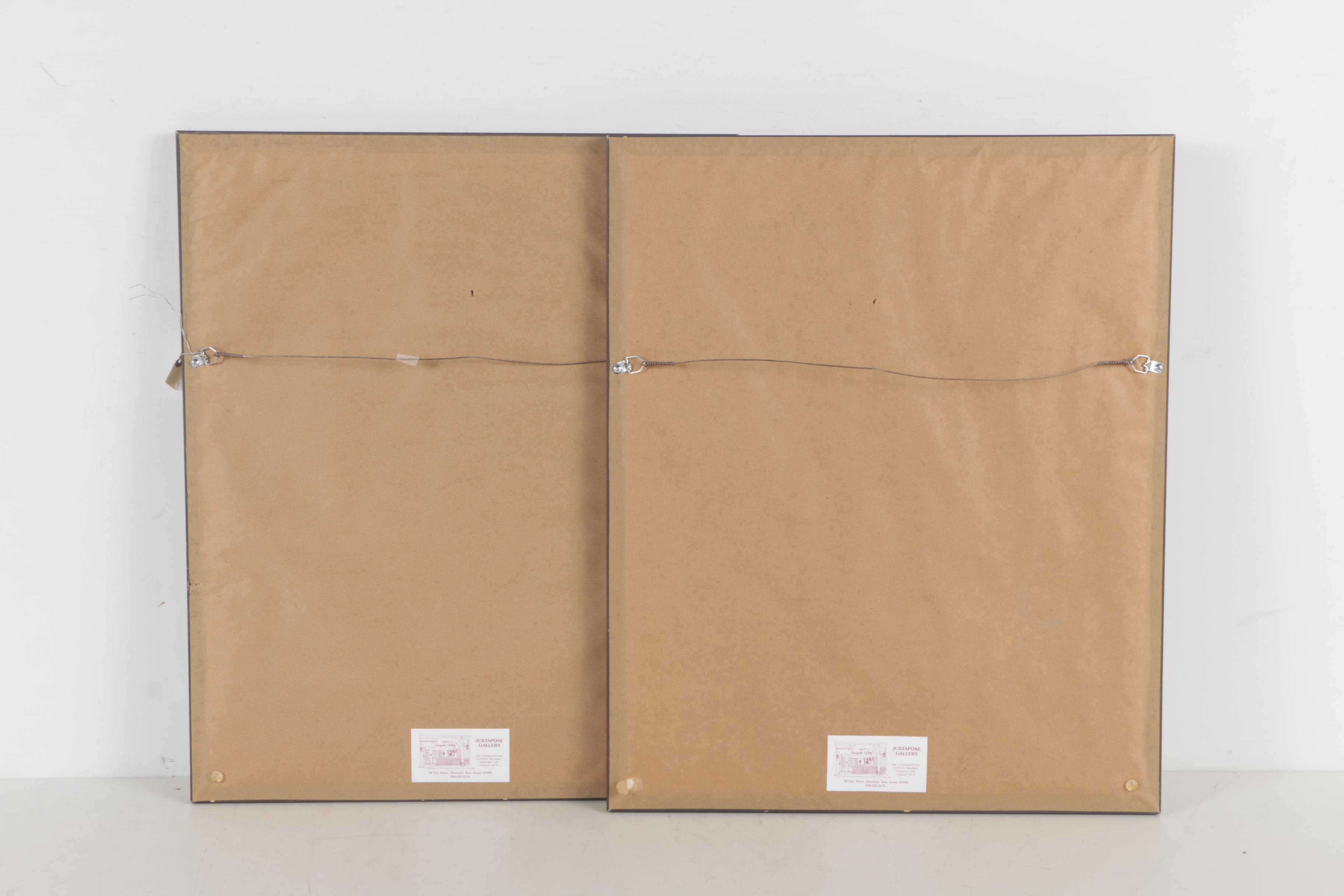 Offset Lithograph Botanical Prints after T.L. Prévost