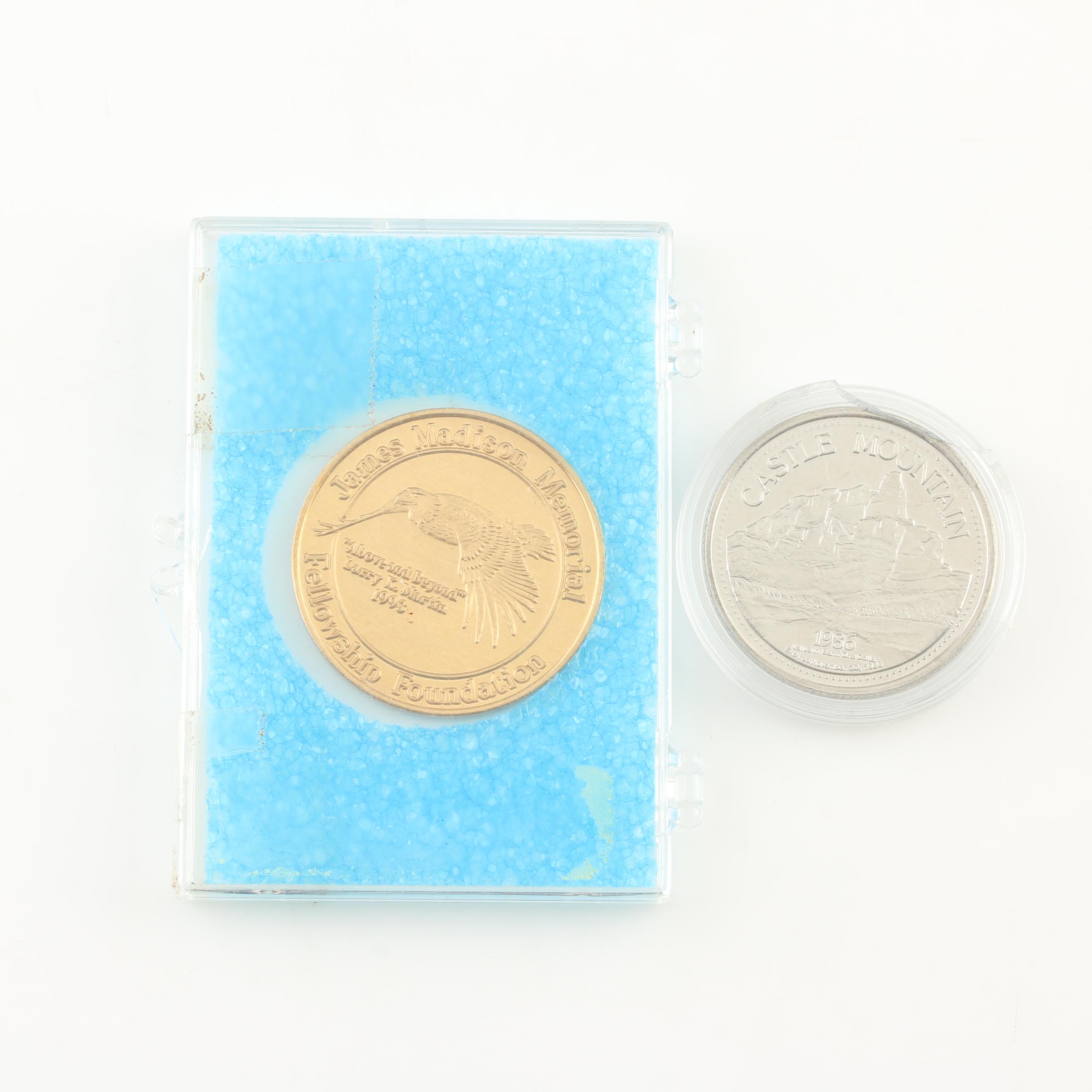 Two Modern Commemorative Medals