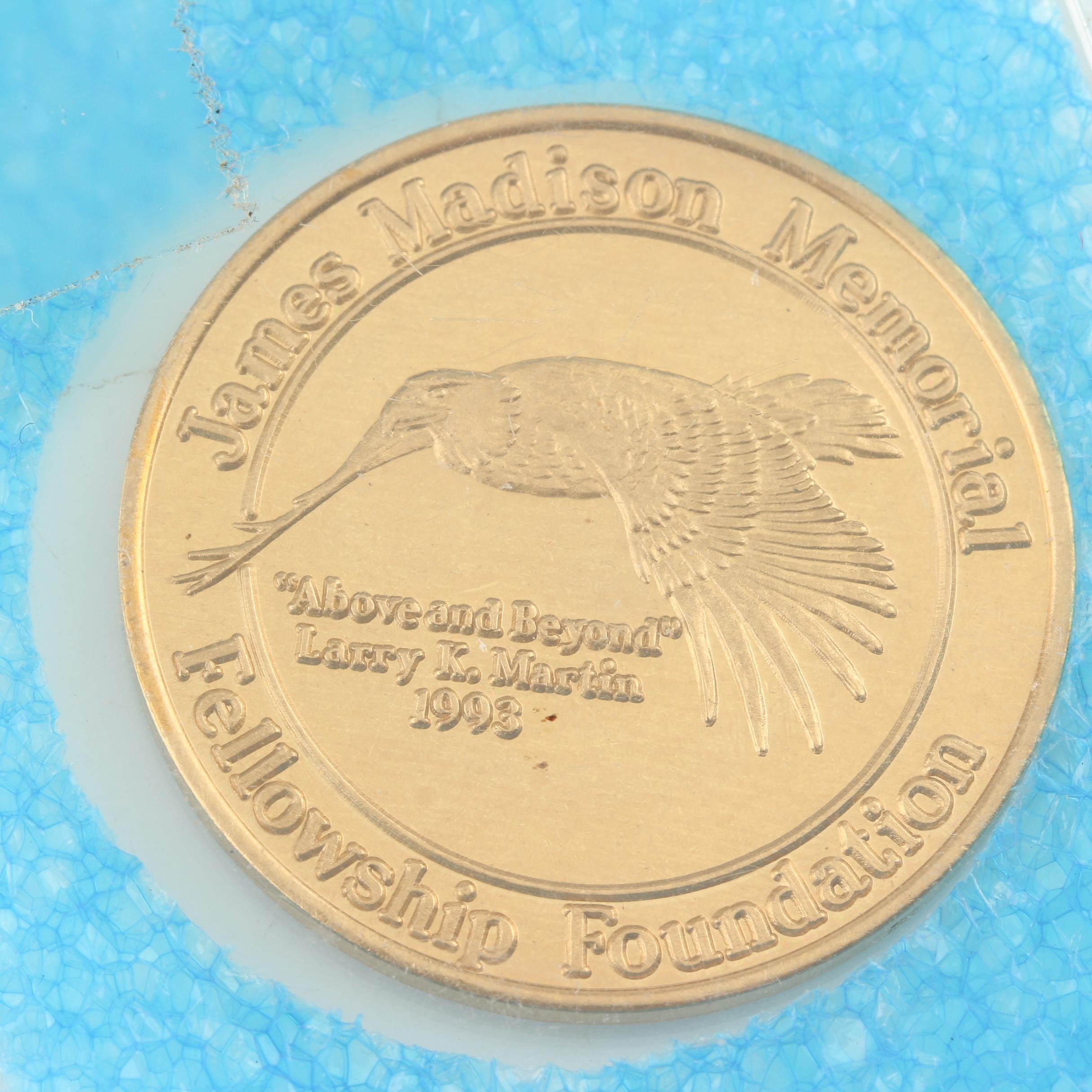 Two Modern Commemorative Medals