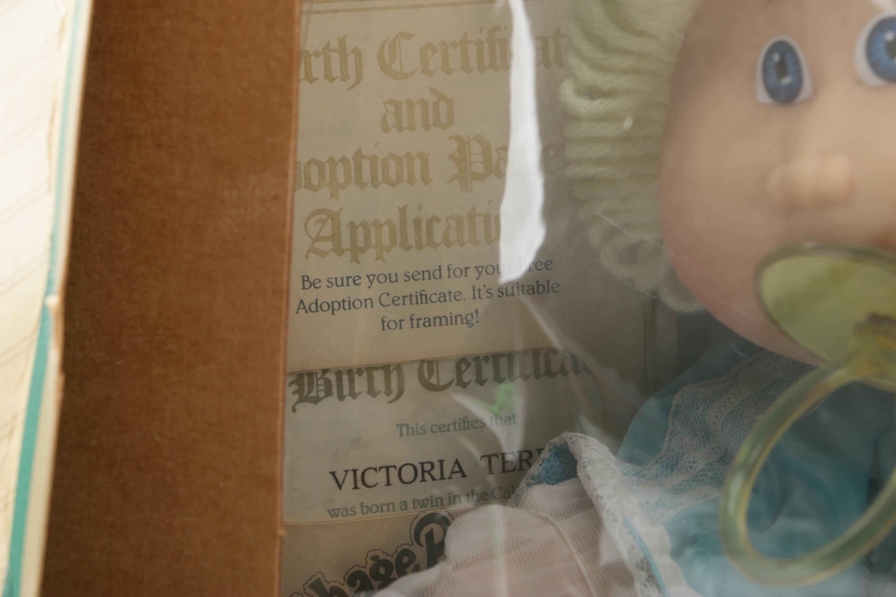 Coleco "Cabbage Patch Kids Twins" Vinyl Dolls, 1985