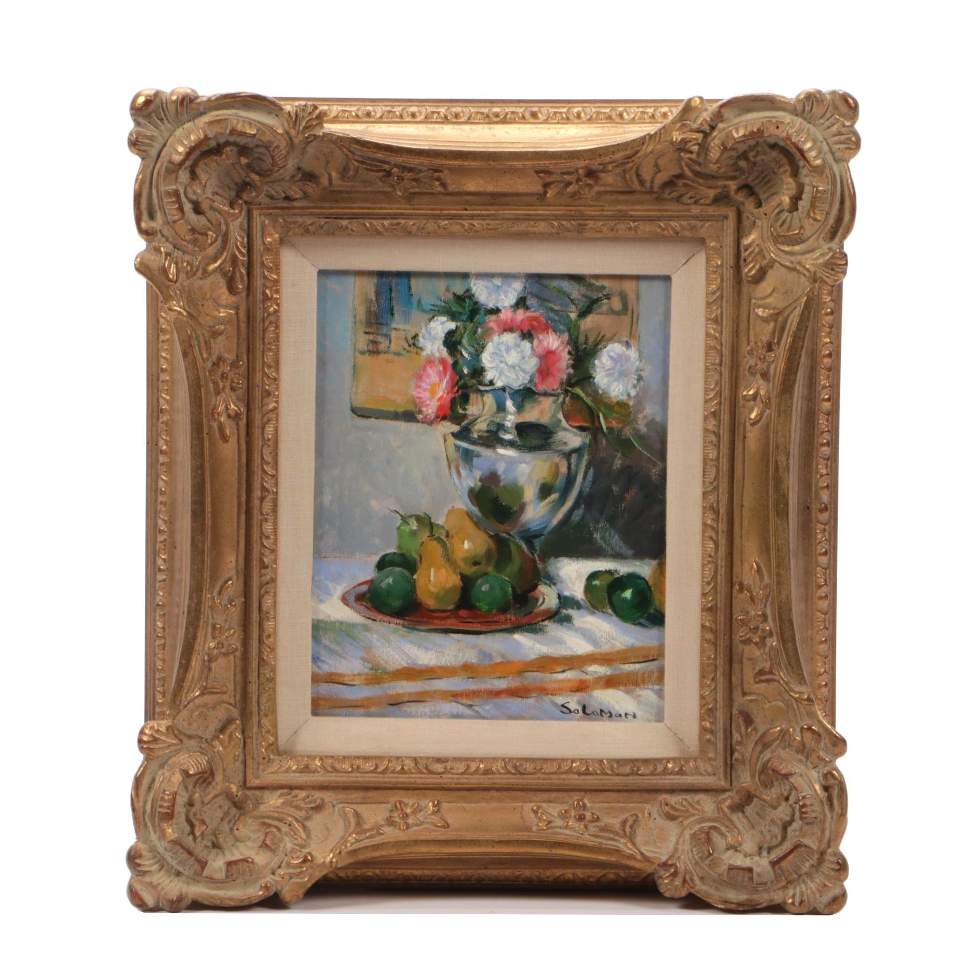 Solomon Oil Painting of a Still Life