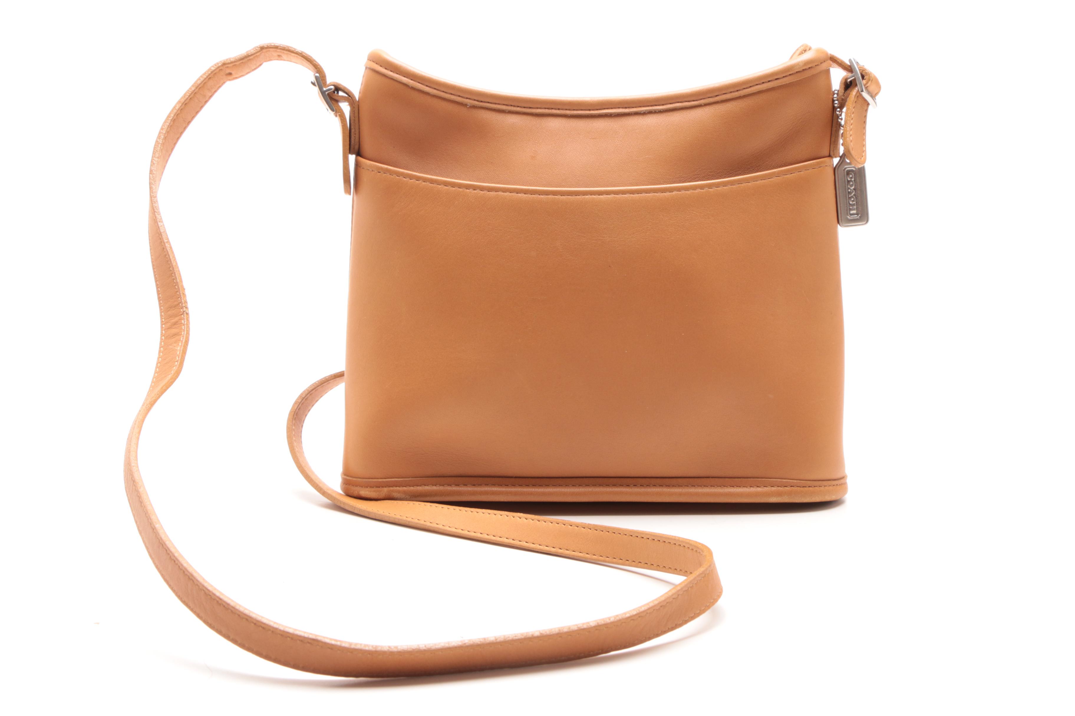 Coach Leather Mambo Crossbody Bag and Hampton Demi Hobo Bag