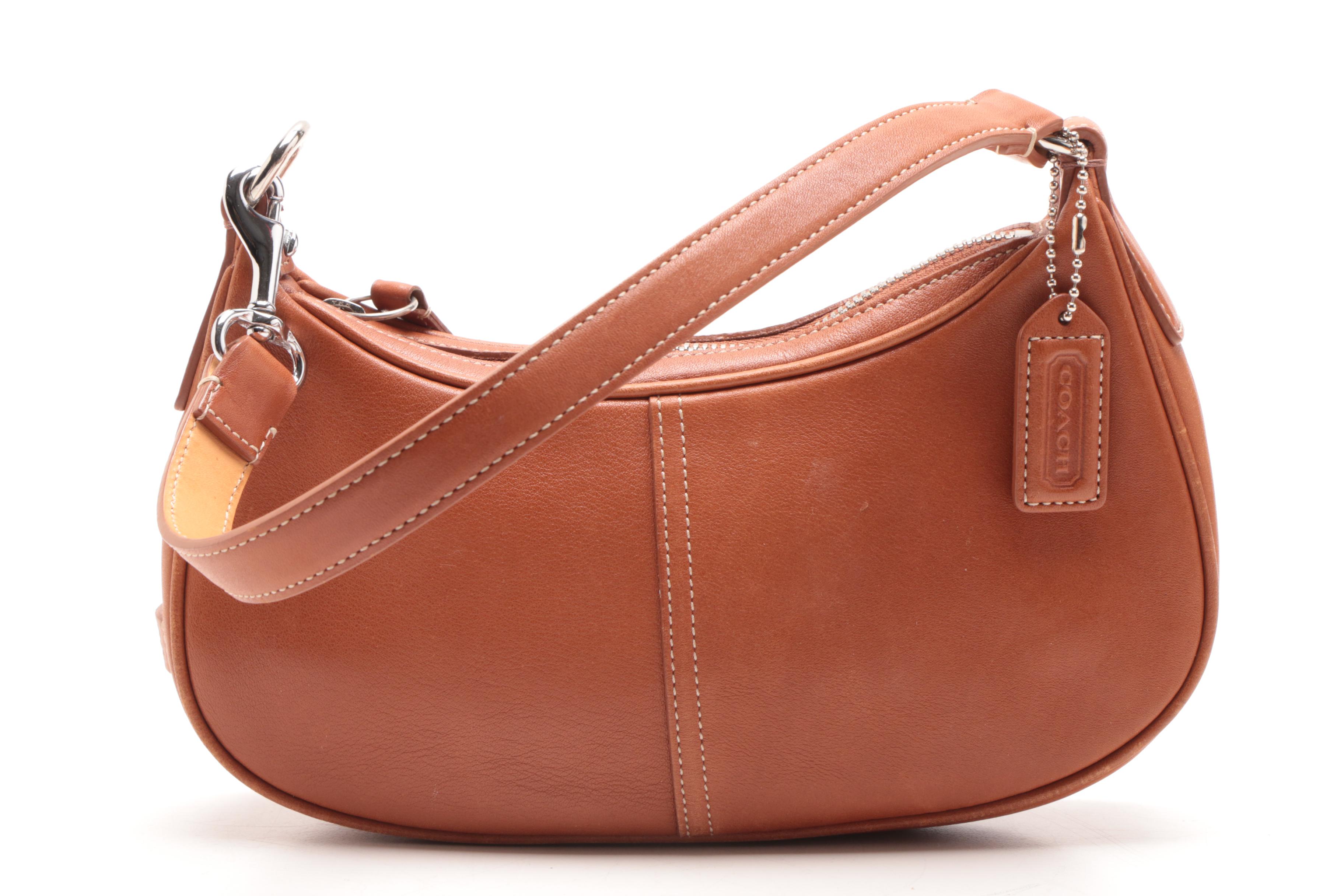Coach Leather Mambo Crossbody Bag and Hampton Demi Hobo Bag