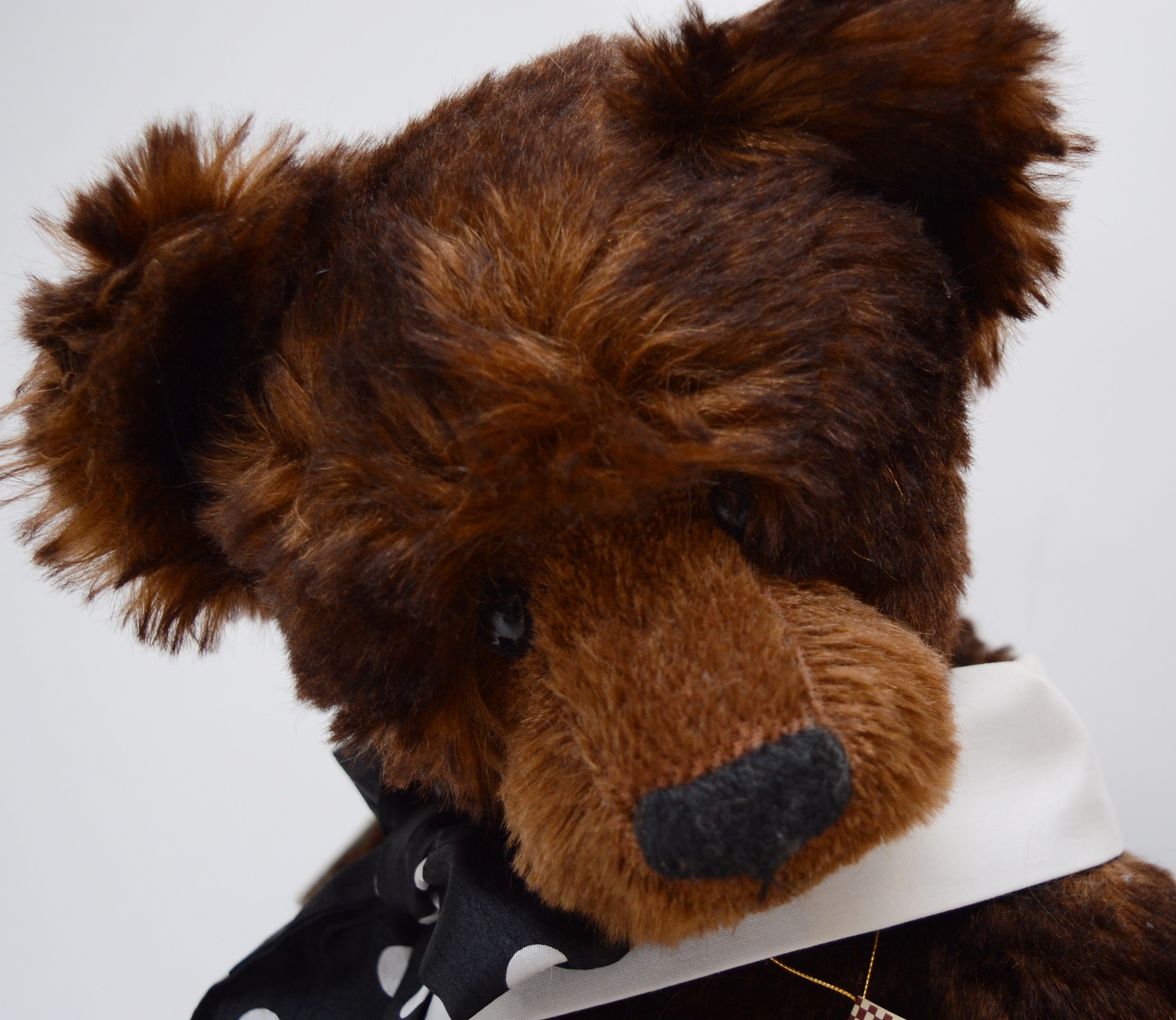 Mill Creek Mohair Bear and Althans Artist Signed Plush Bear