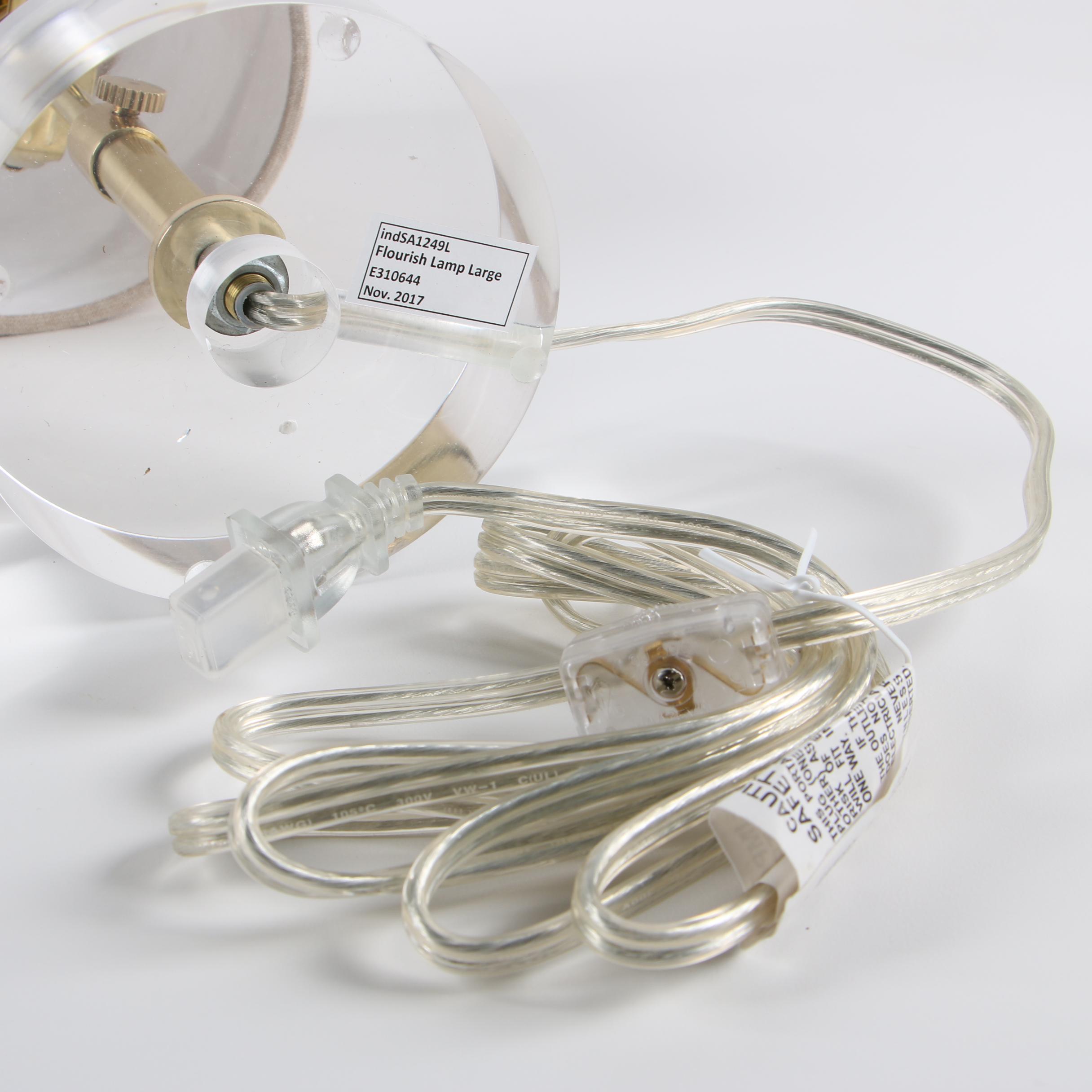 "Flourish" Table Lamps