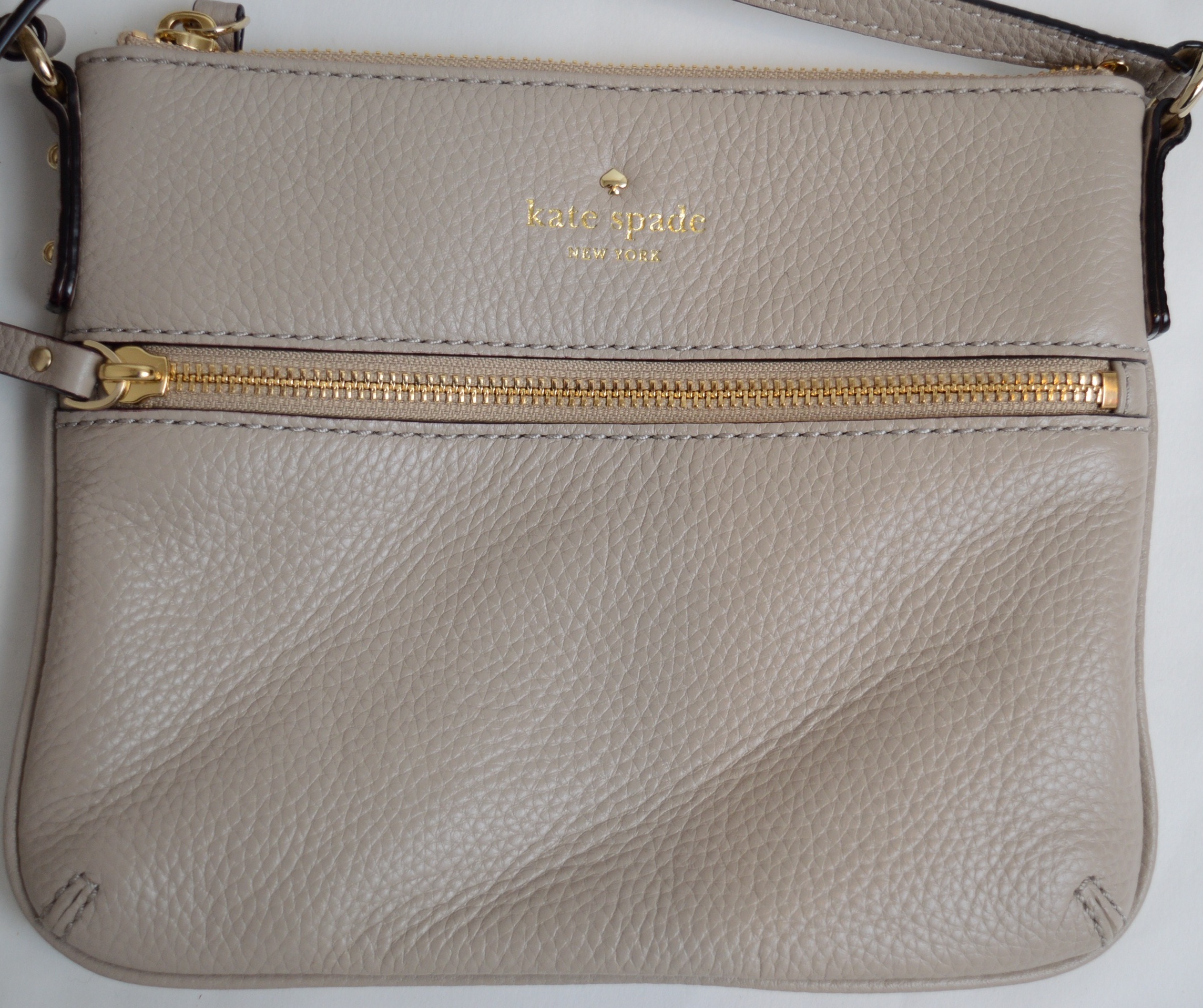 Kate Spade New York Cameron Street Byrdie Plaid Crossbody and Leather Crossbody