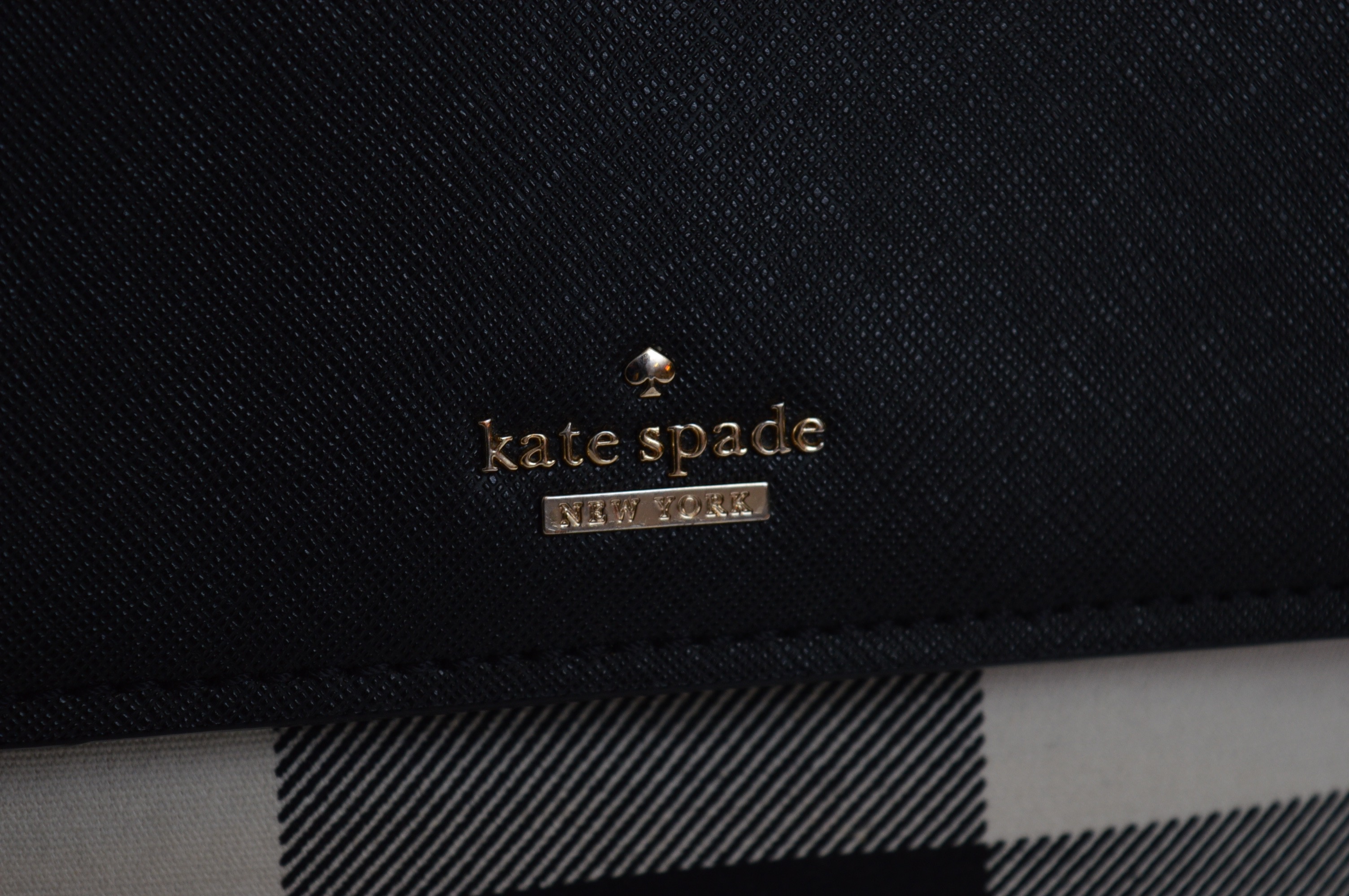 Kate Spade New York Cameron Street Byrdie Plaid Crossbody and Leather Crossbody