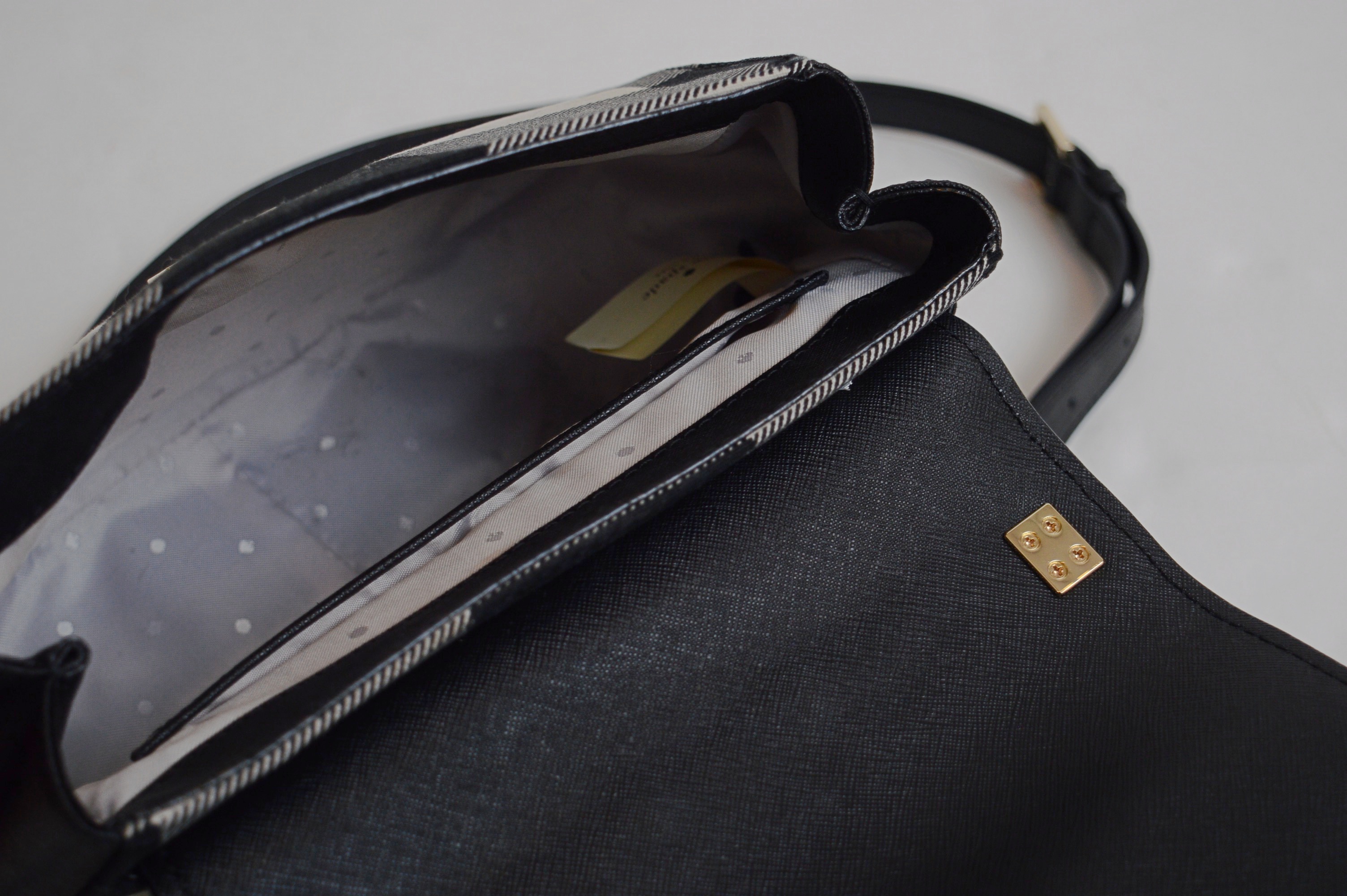 Kate Spade New York Cameron Street Byrdie Plaid Crossbody and Leather Crossbody