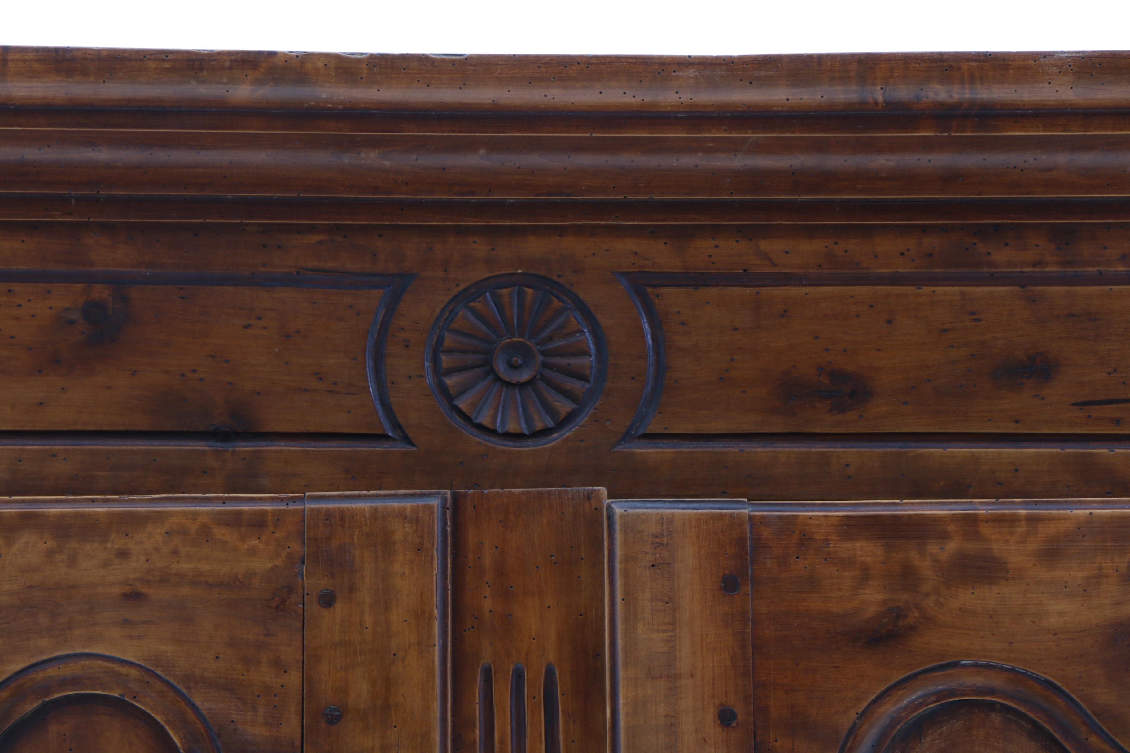 Louis XV Fruitwood Armoire, Early 19th Century