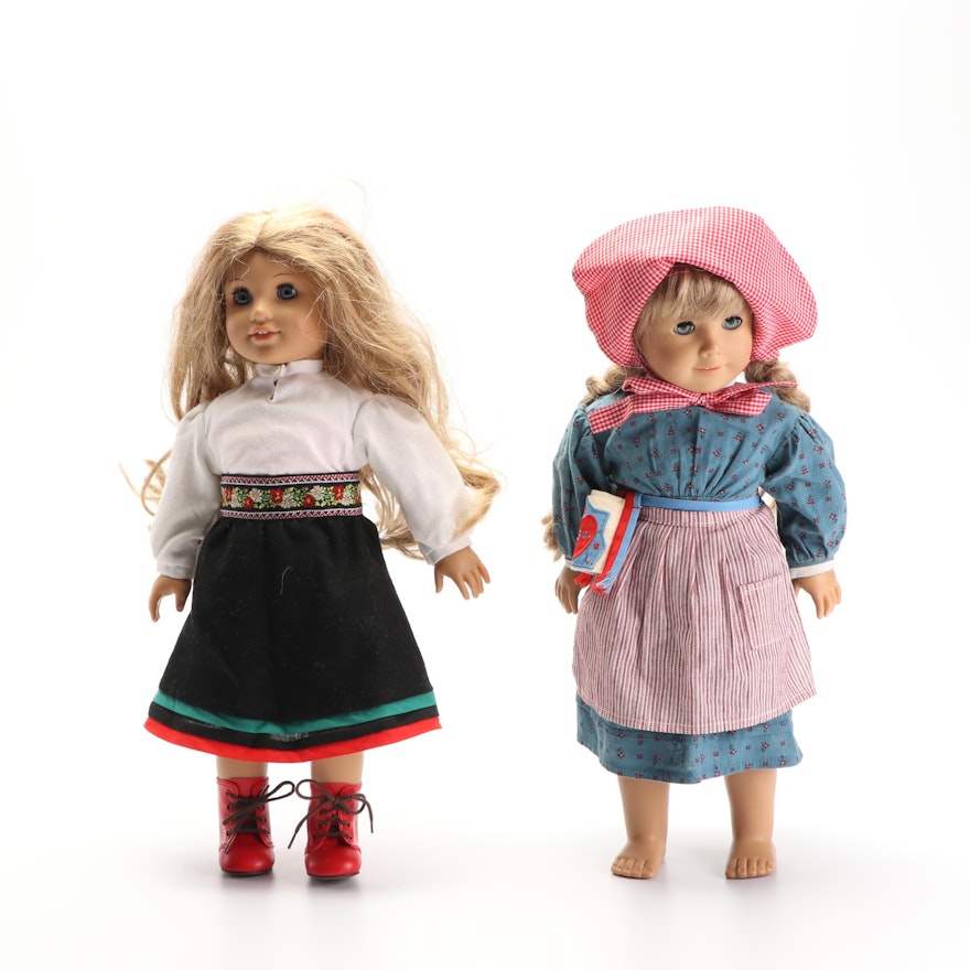 American Girl "Kirsten" and "Elizabeth" Dolls