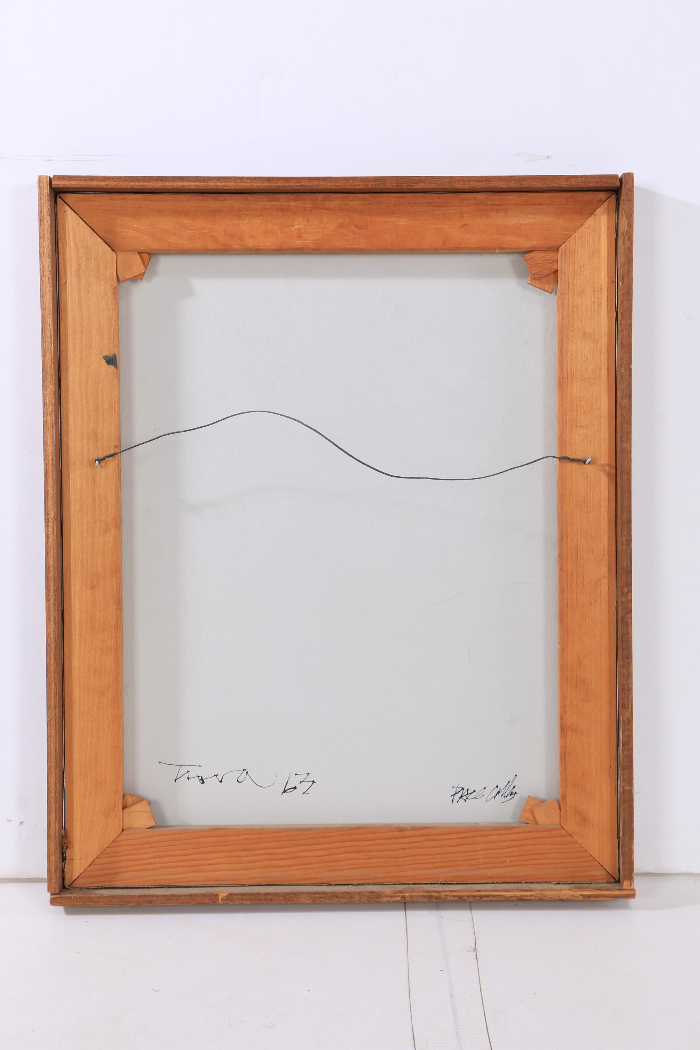 Ernest Tino Trova Oil Painting from "Falling Man Series"