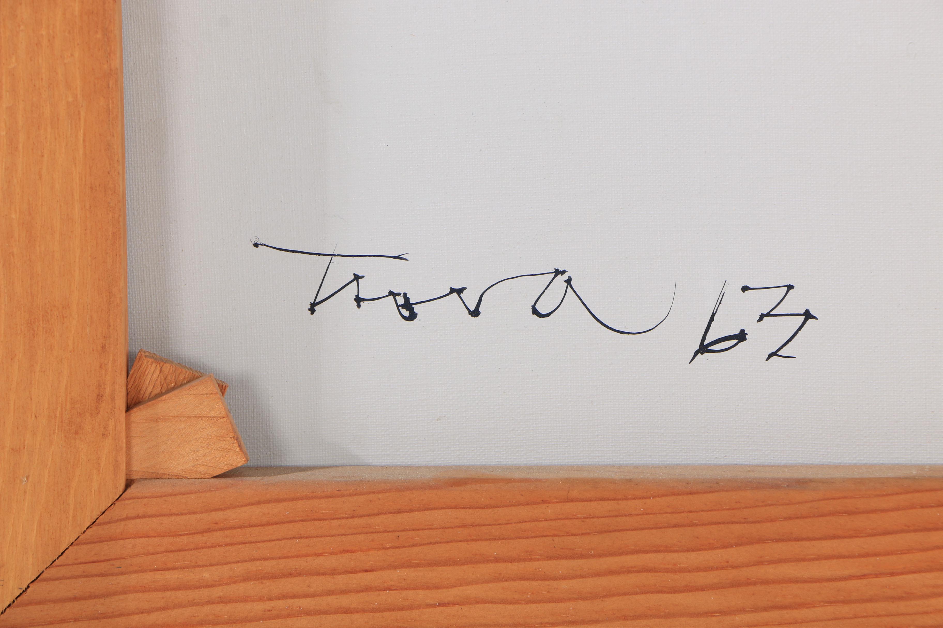 Ernest Tino Trova Oil Painting from "Falling Man Series"