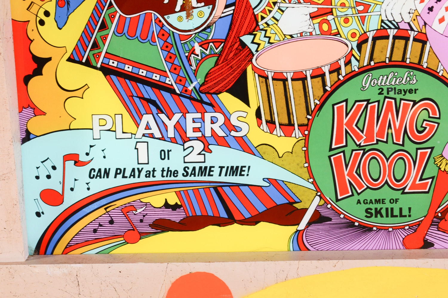 1972 "King Kool" Pinball Machine by Gottlieb
