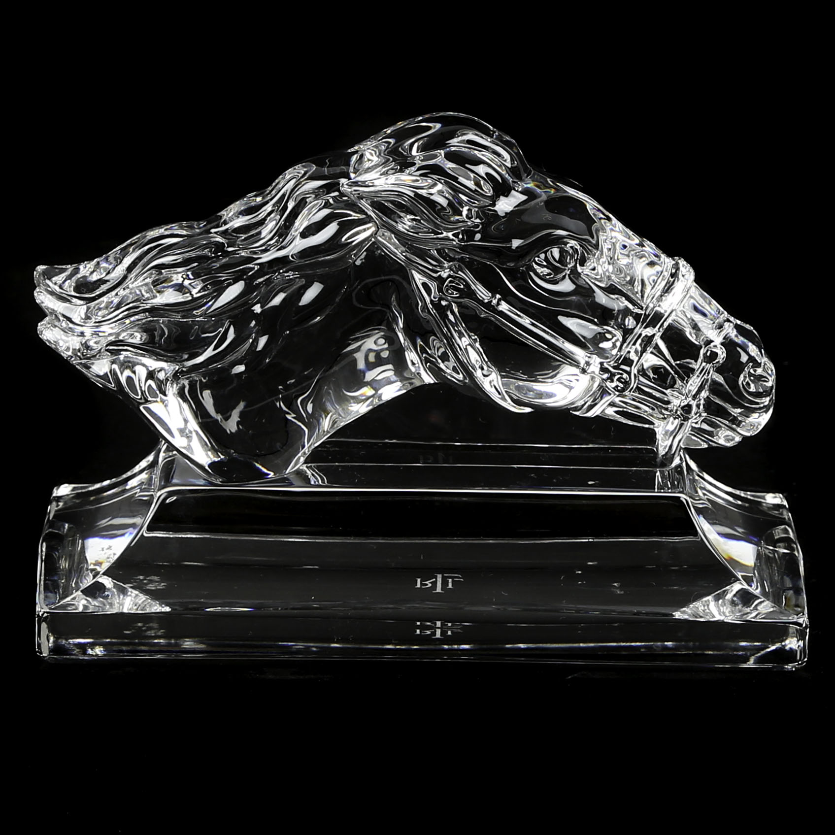 Ralph Lauren Crystal Equine Paperweight
