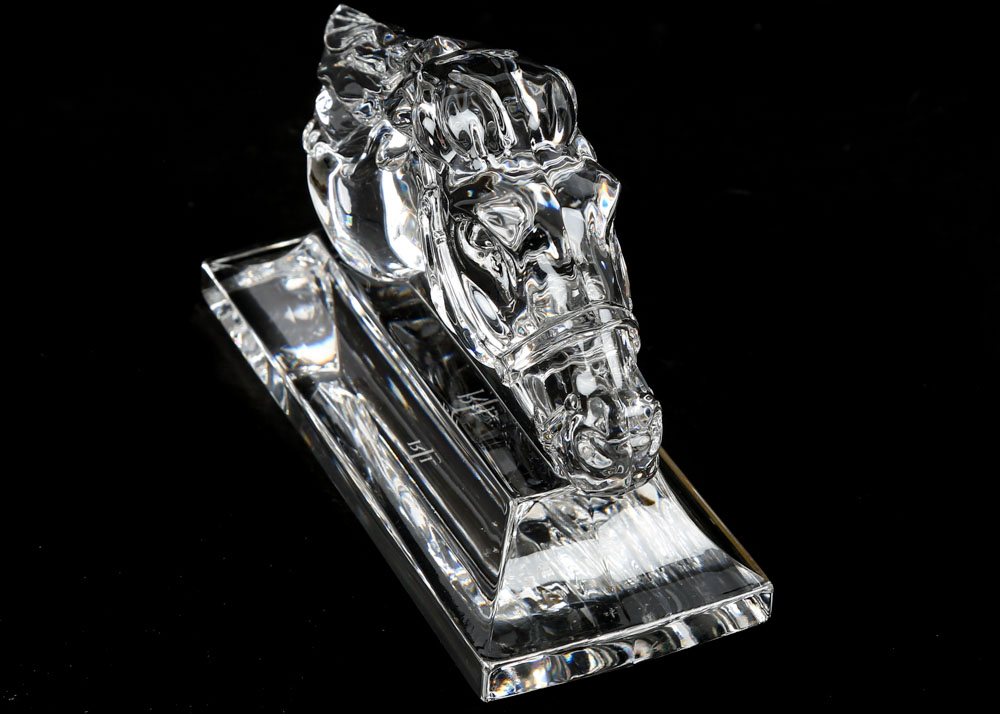Ralph Lauren Crystal Equine Paperweight