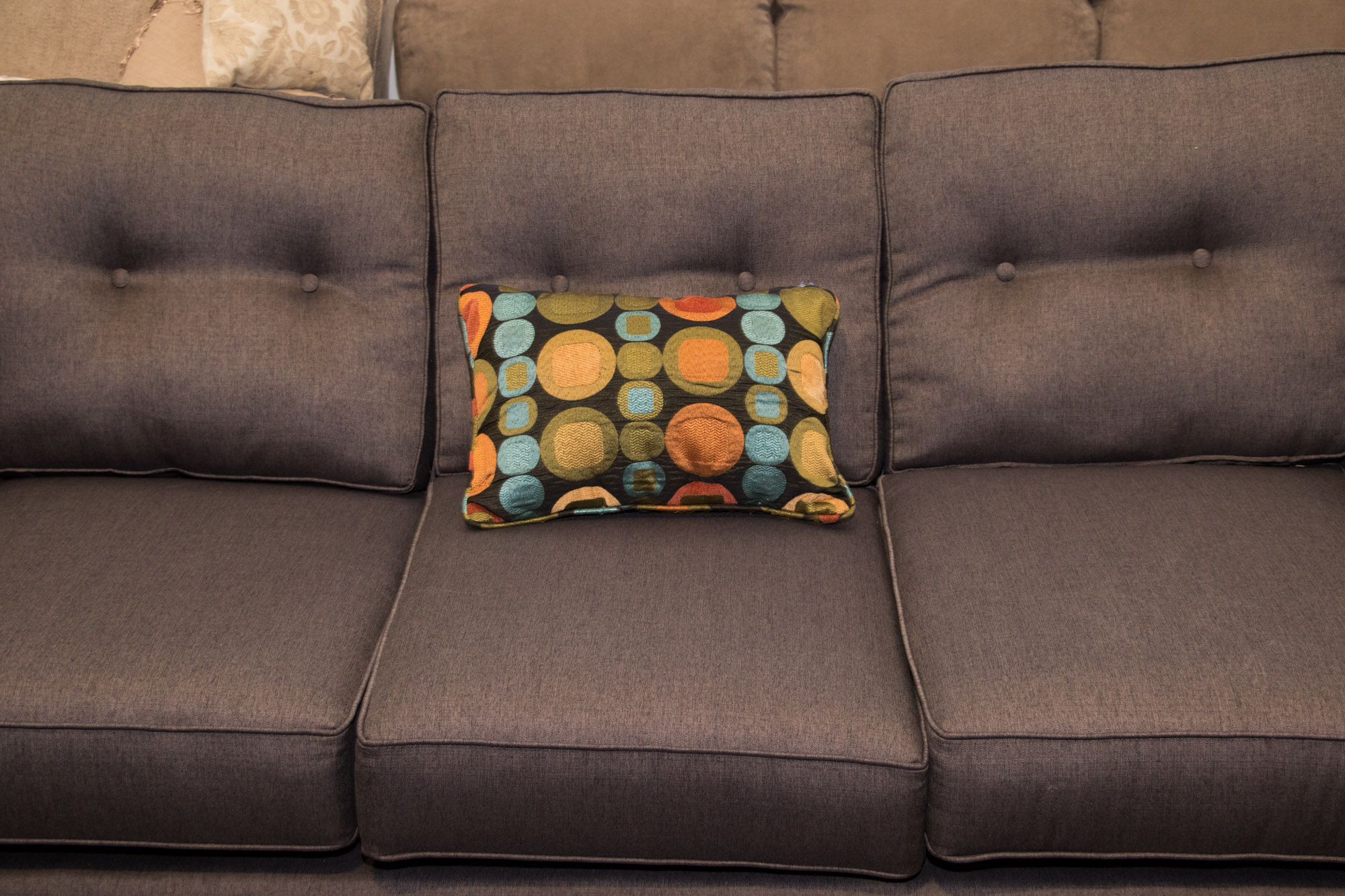 Contemporary Upholstered Sofa by Fushion