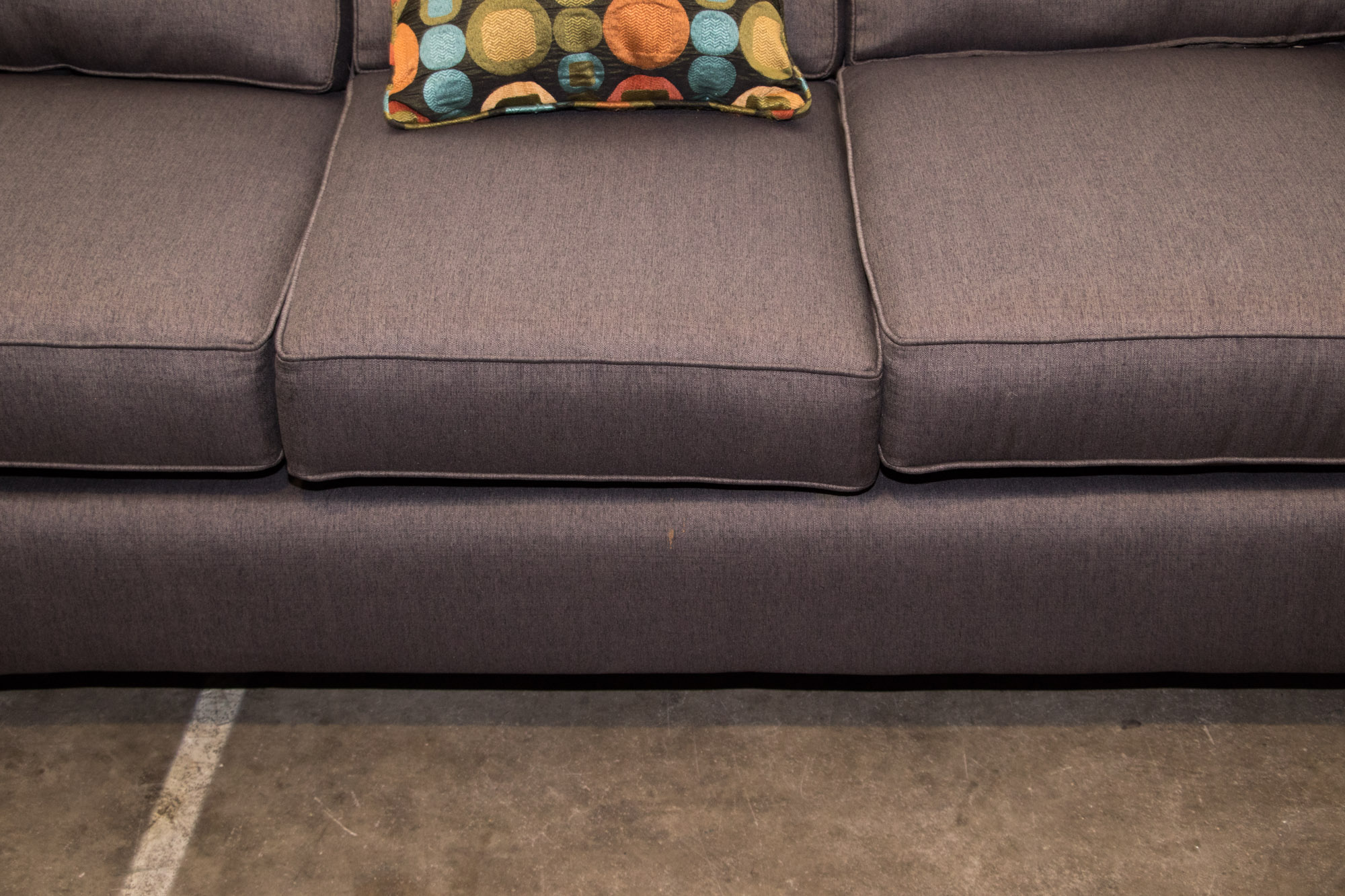 Contemporary Upholstered Sofa by Fushion